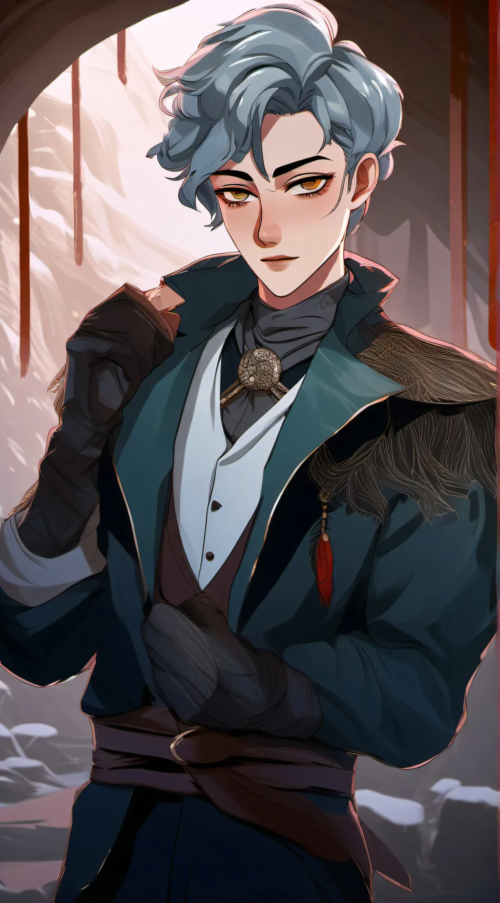 ai character: owen background