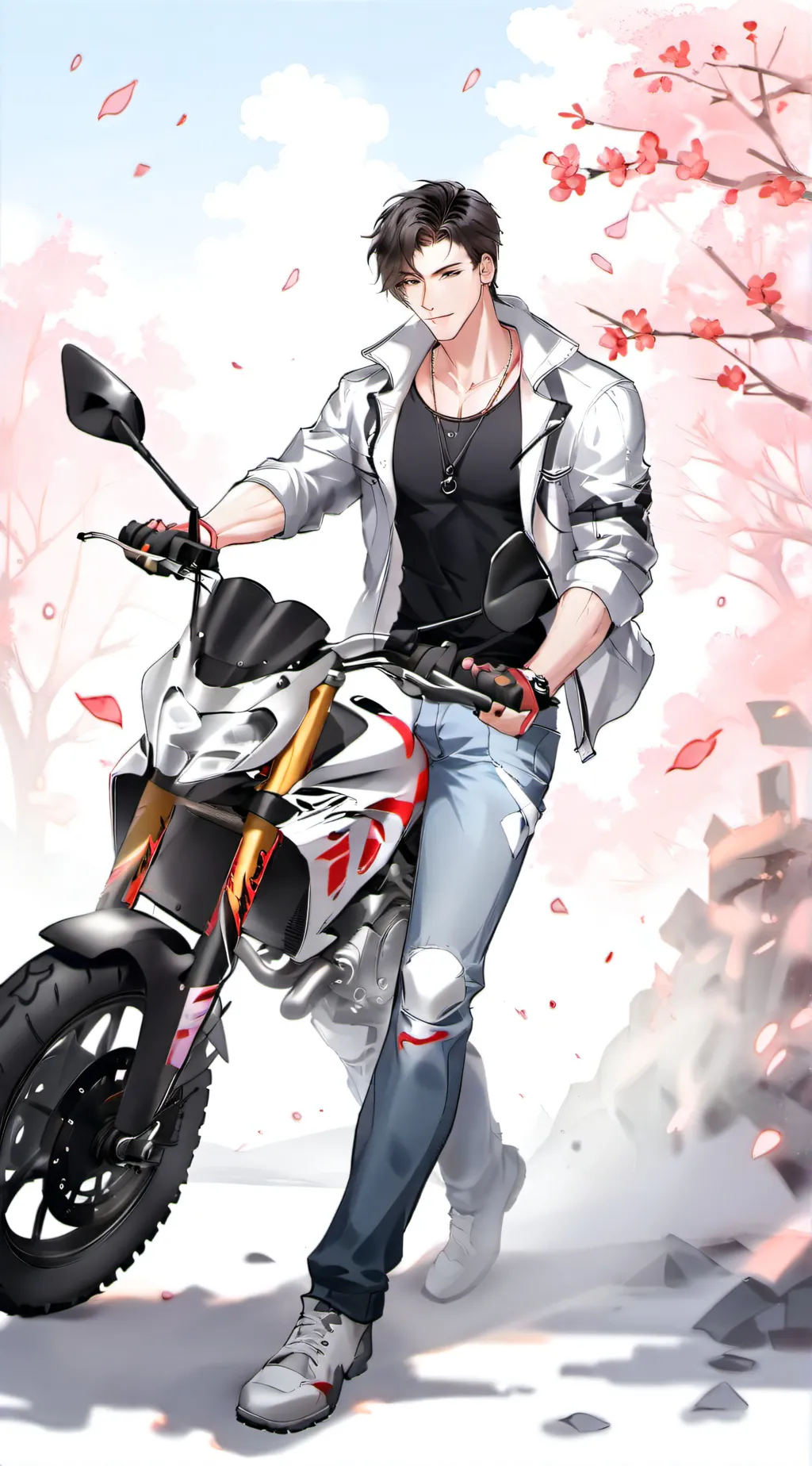 ai character: ♤Wyatt♤ background