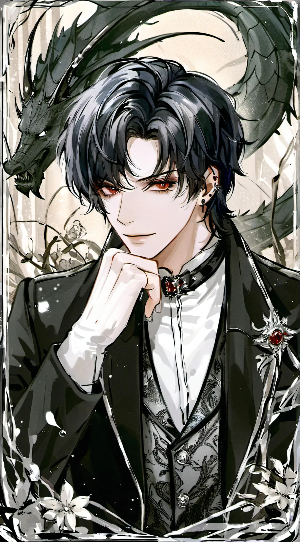 ai character: Max background