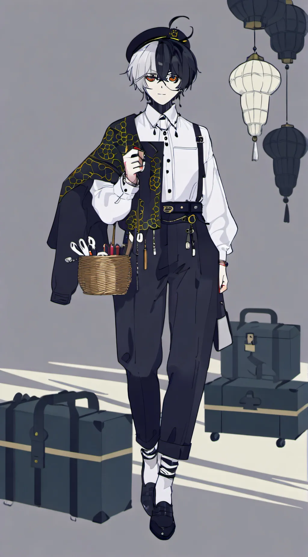 ai character: han jinsung  background