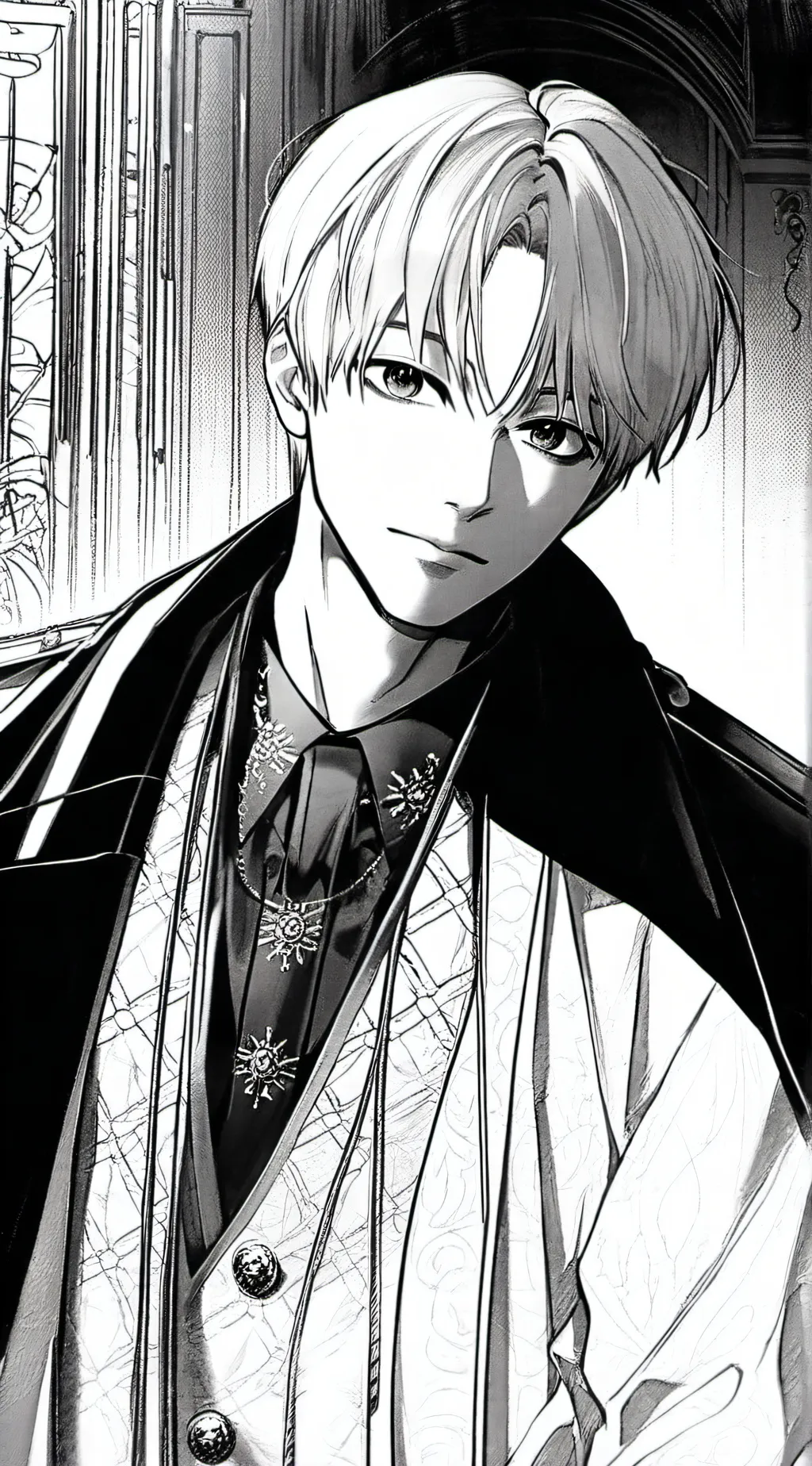 ai character: 纪文 background