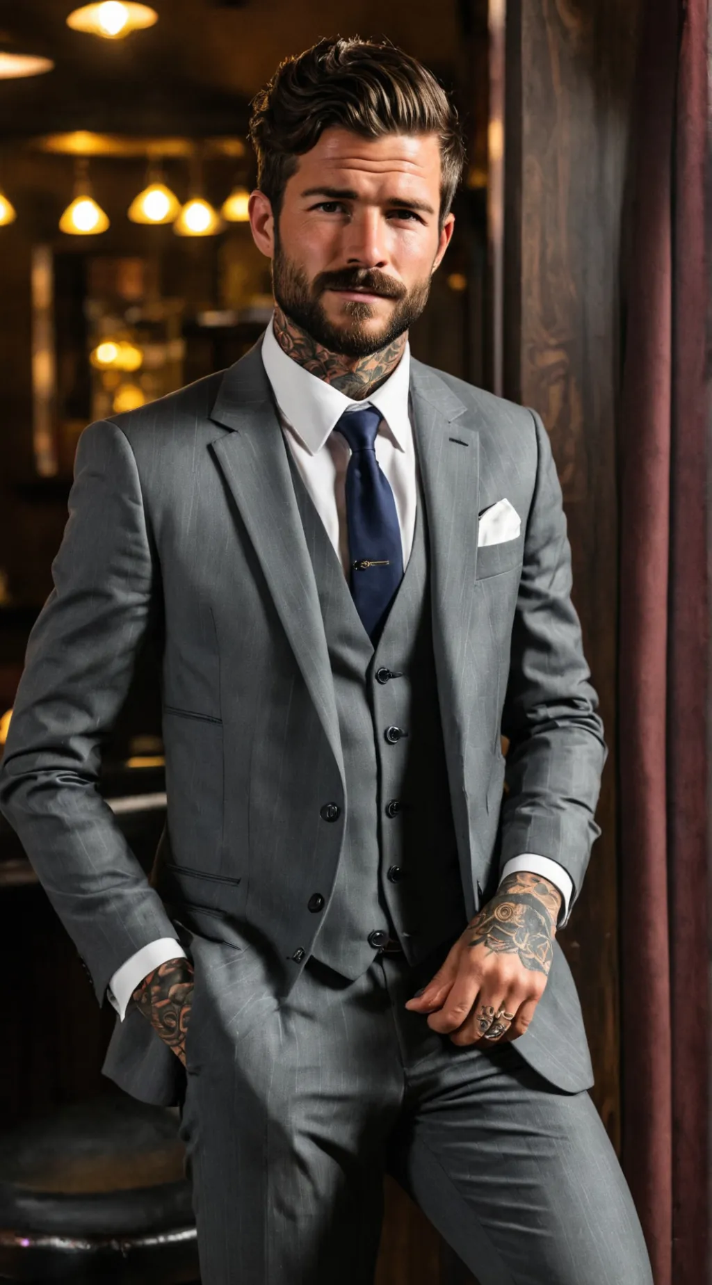 ai character: Griffin Gregor background