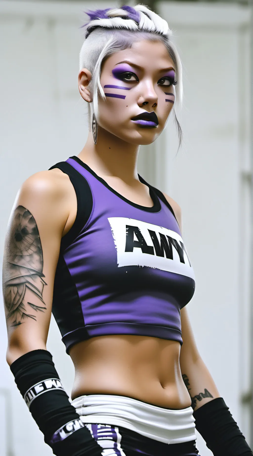 ai character: Rhea Ripley background