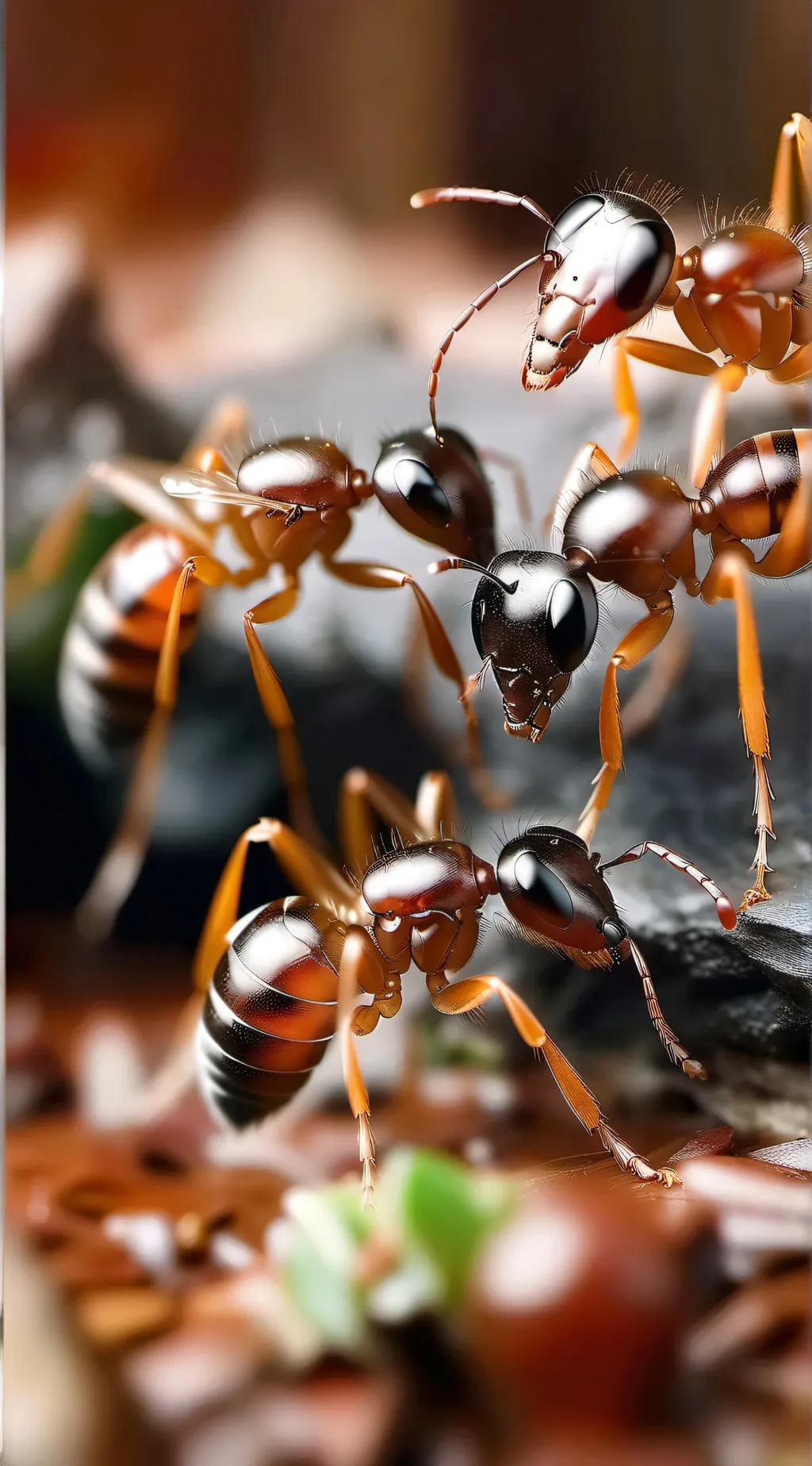 ai character: Ant Colony background