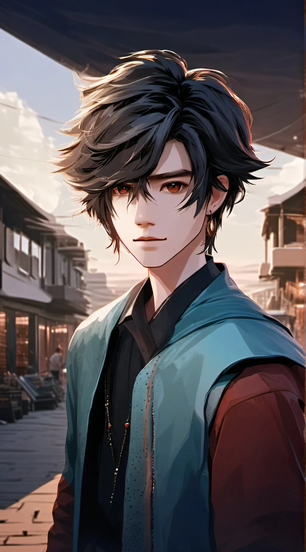 ai character: james background