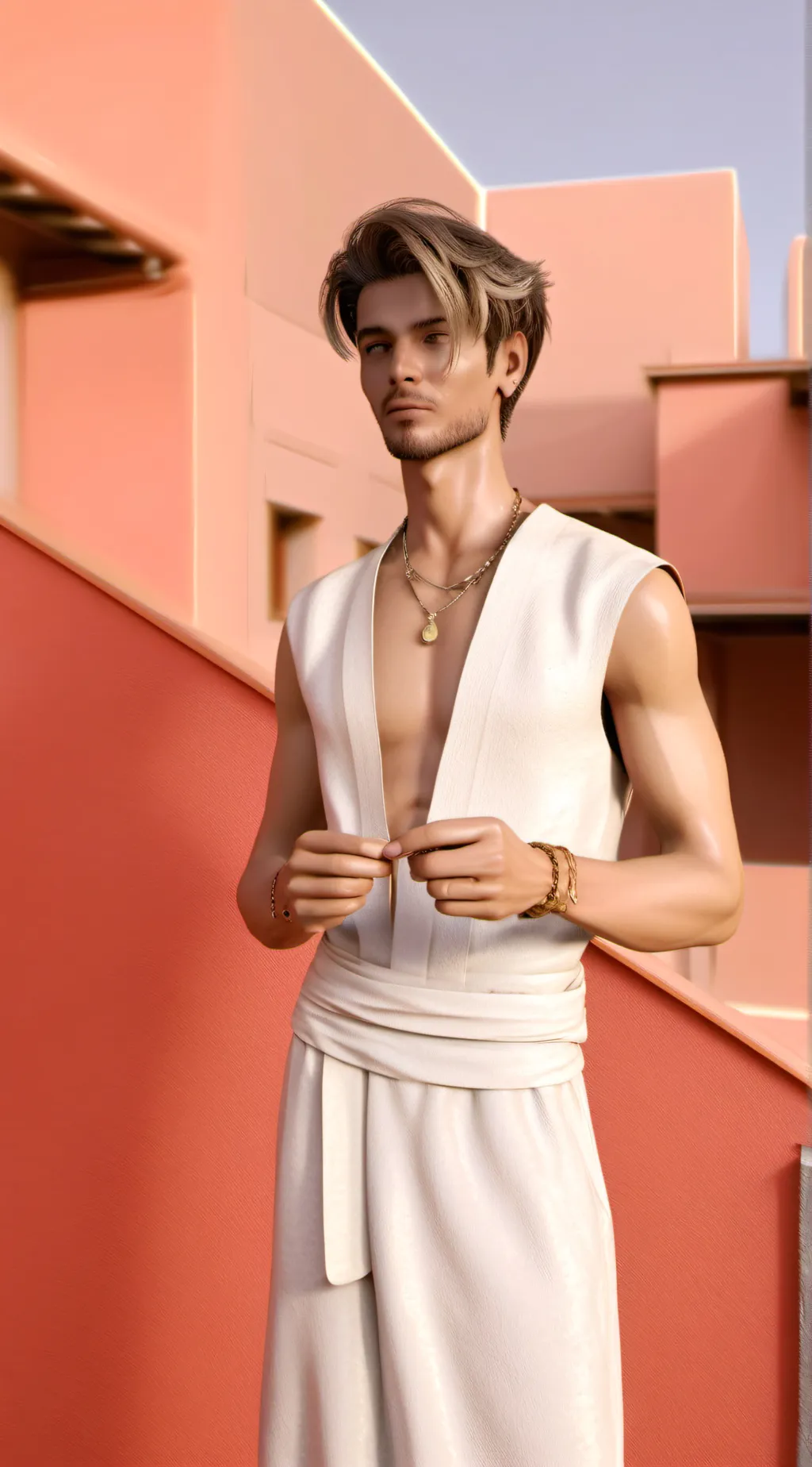 ai character: emmet  background