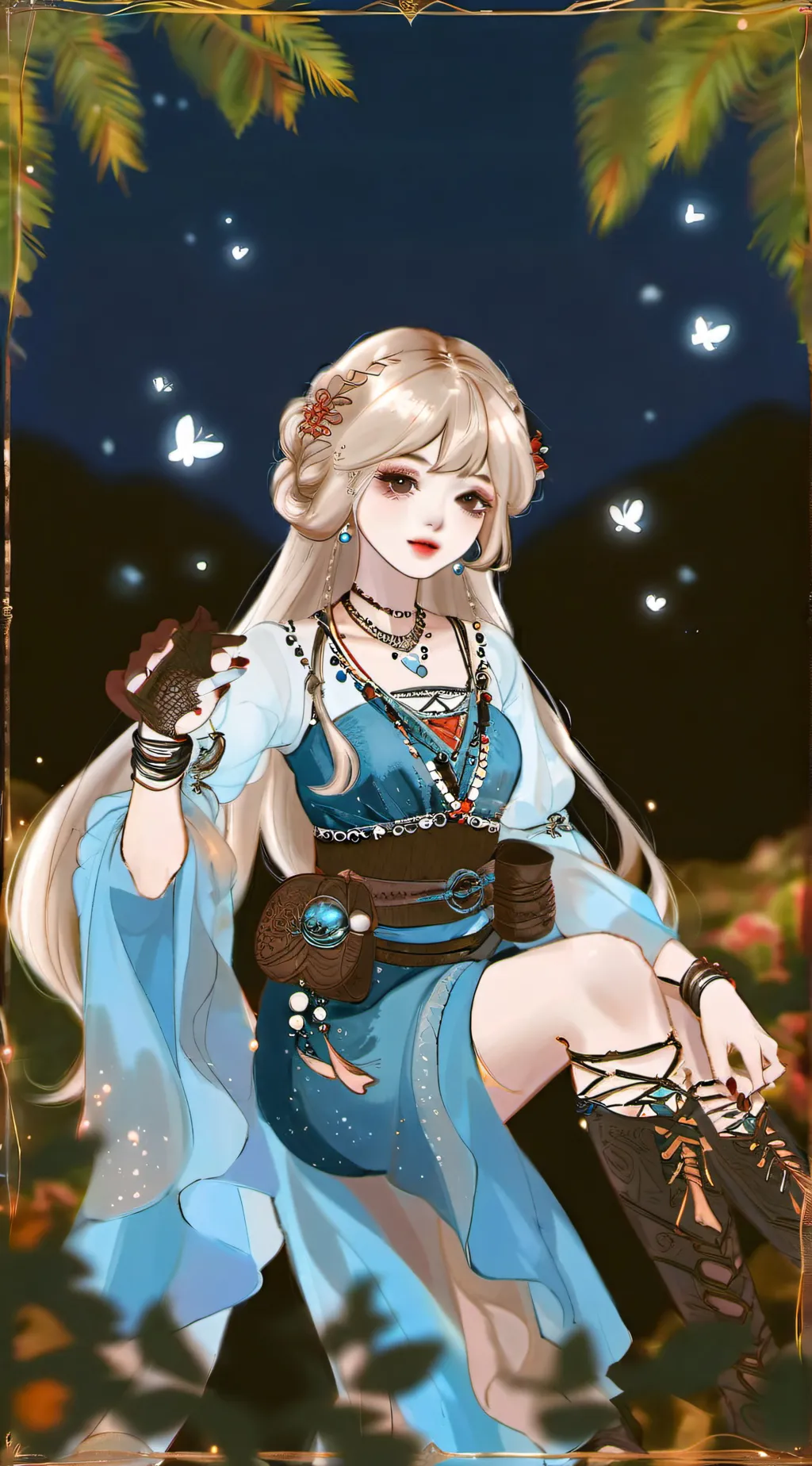 ai character: destiny background