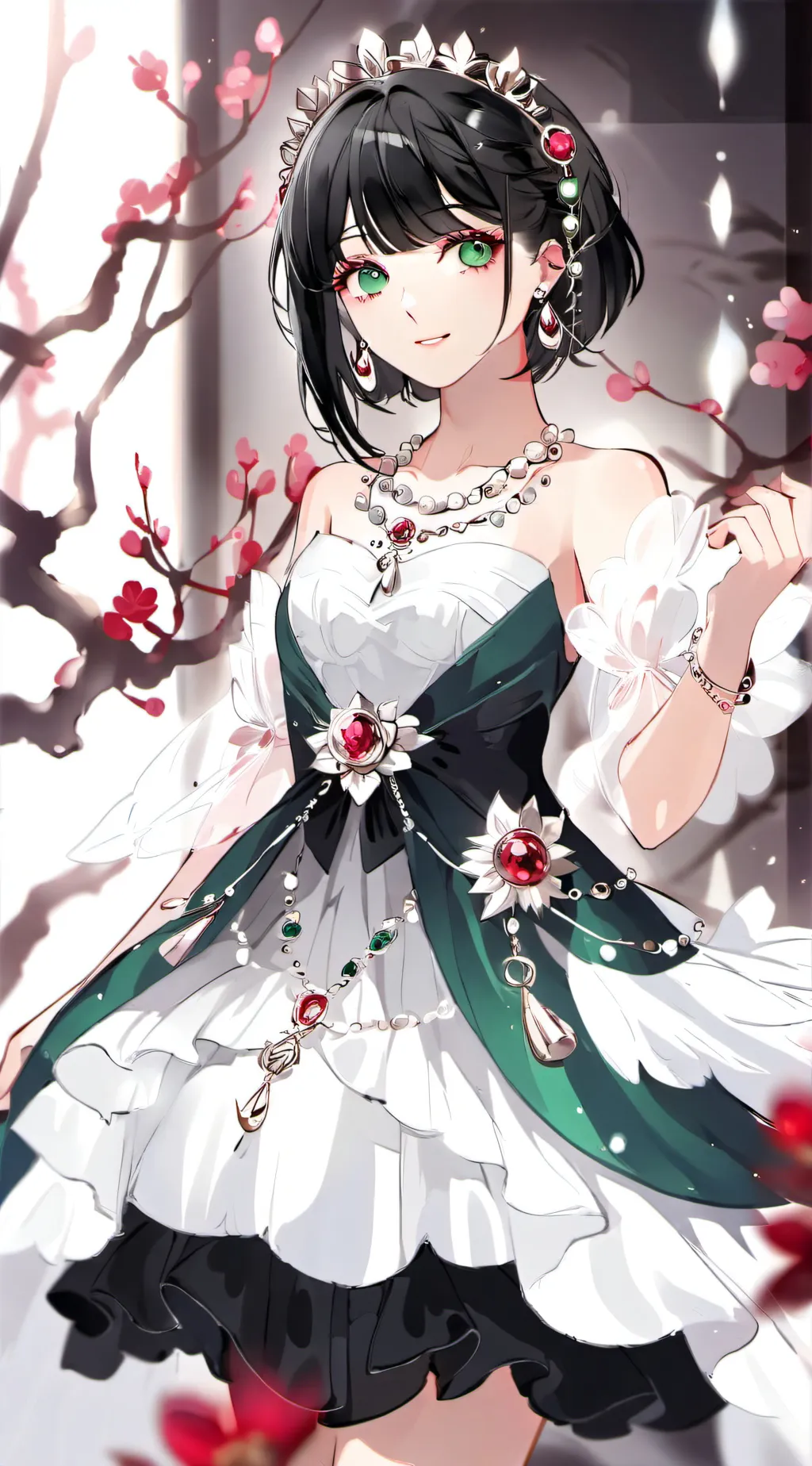 ai character: Serenea background