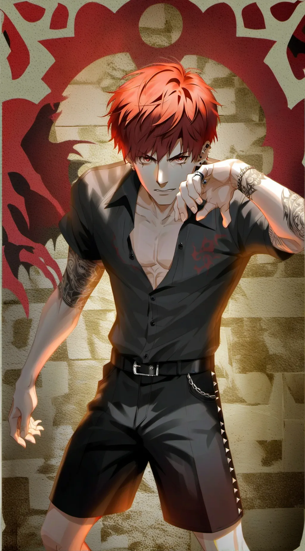 ai character: Oscar✨✨ background