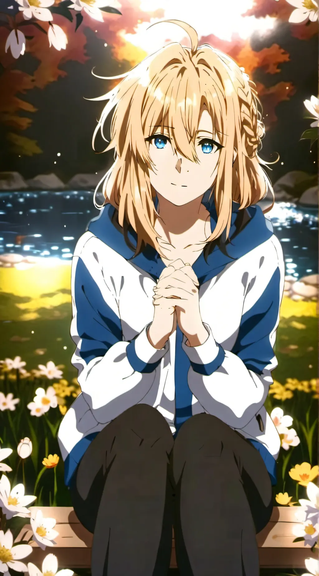 ai character: Kailey  background