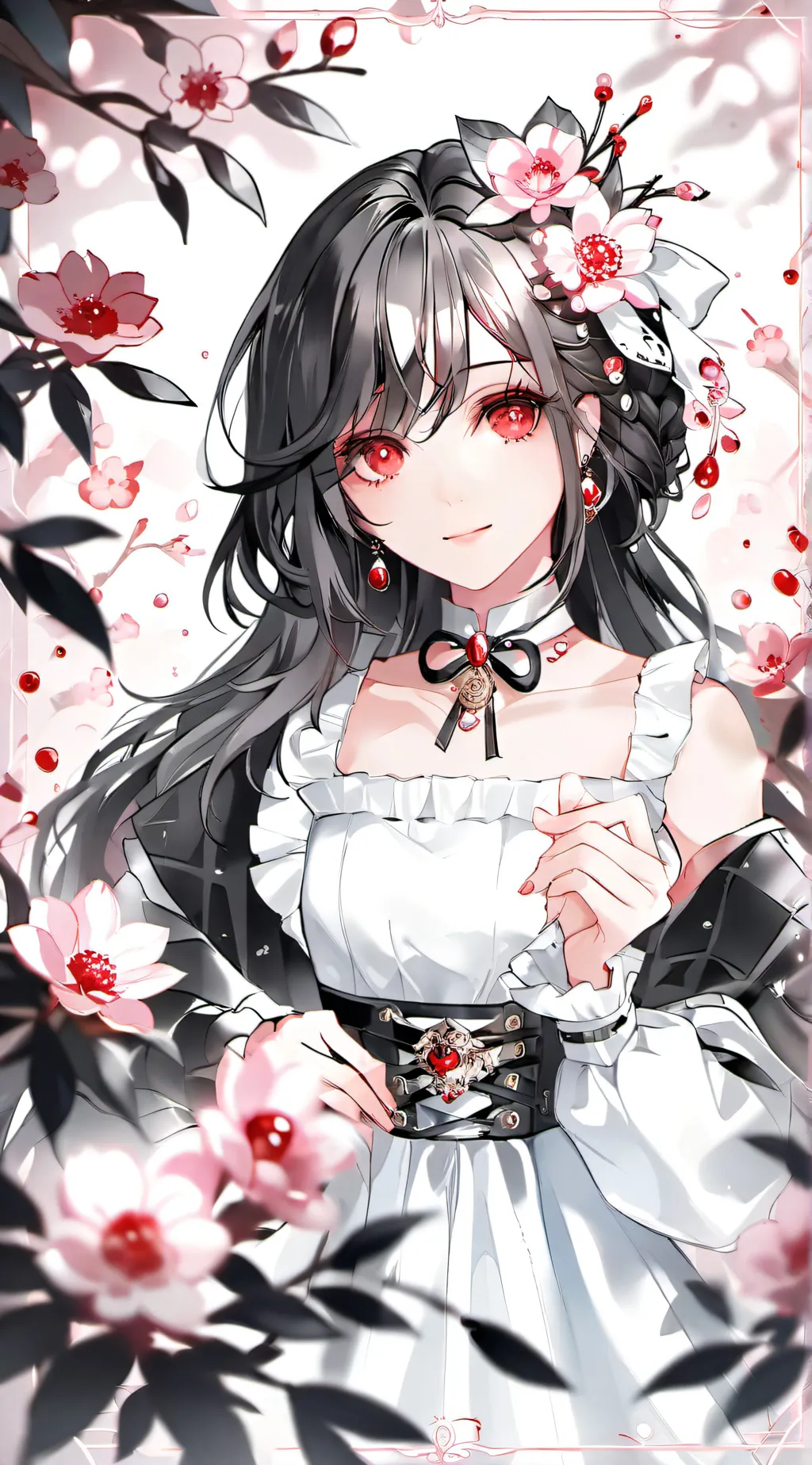 ai character: Coralie background