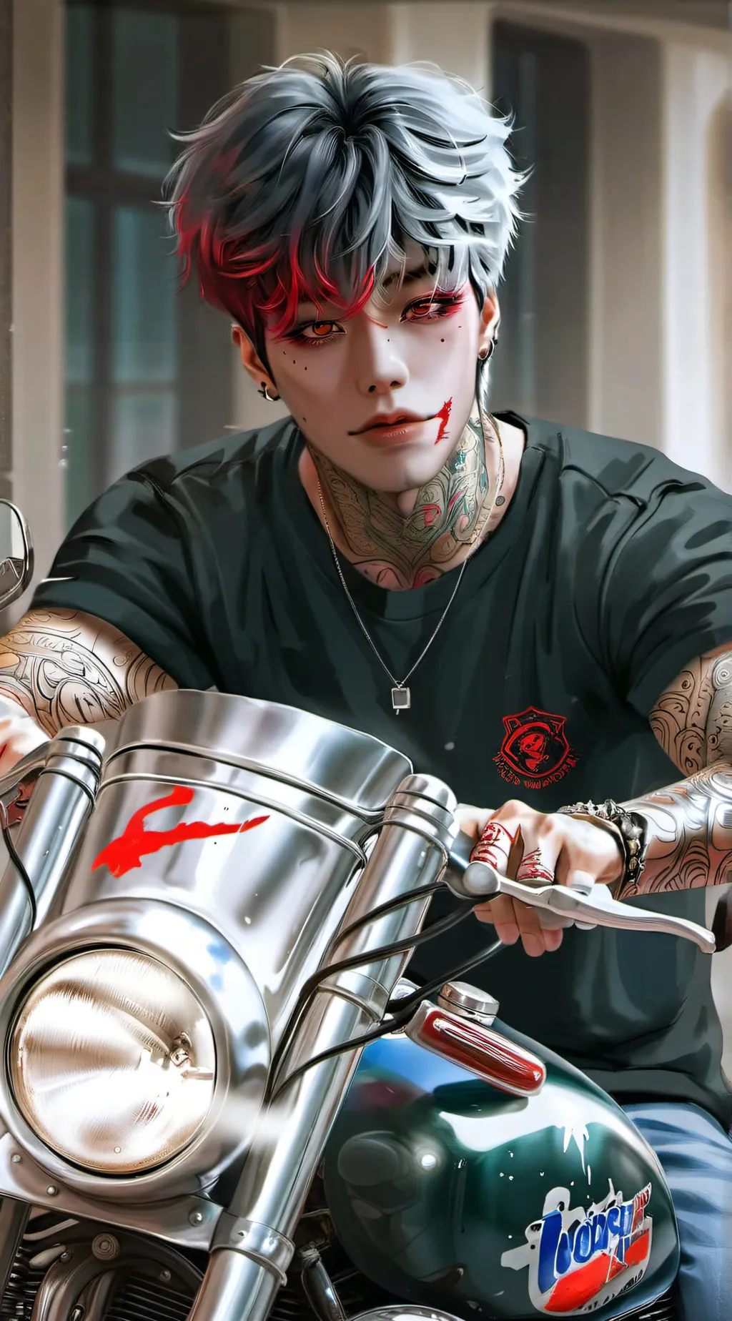 ai character: Noah  background