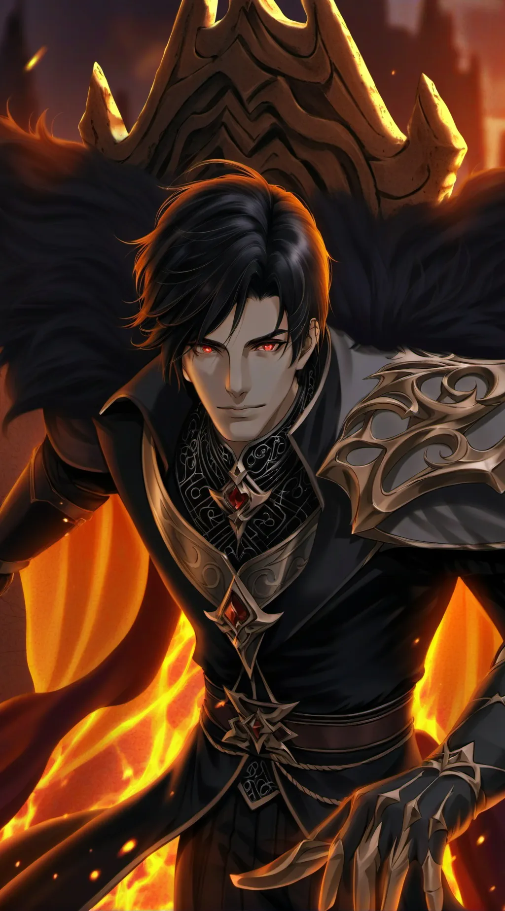 ai character: Mha background