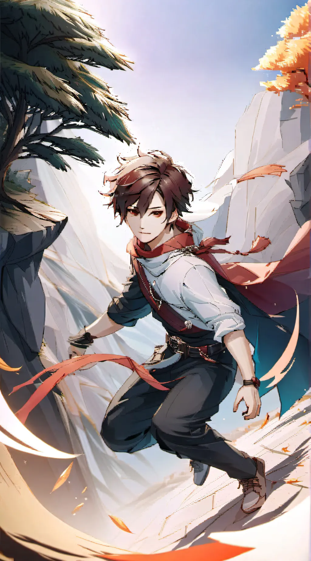 ai character: u vs sukuna  background