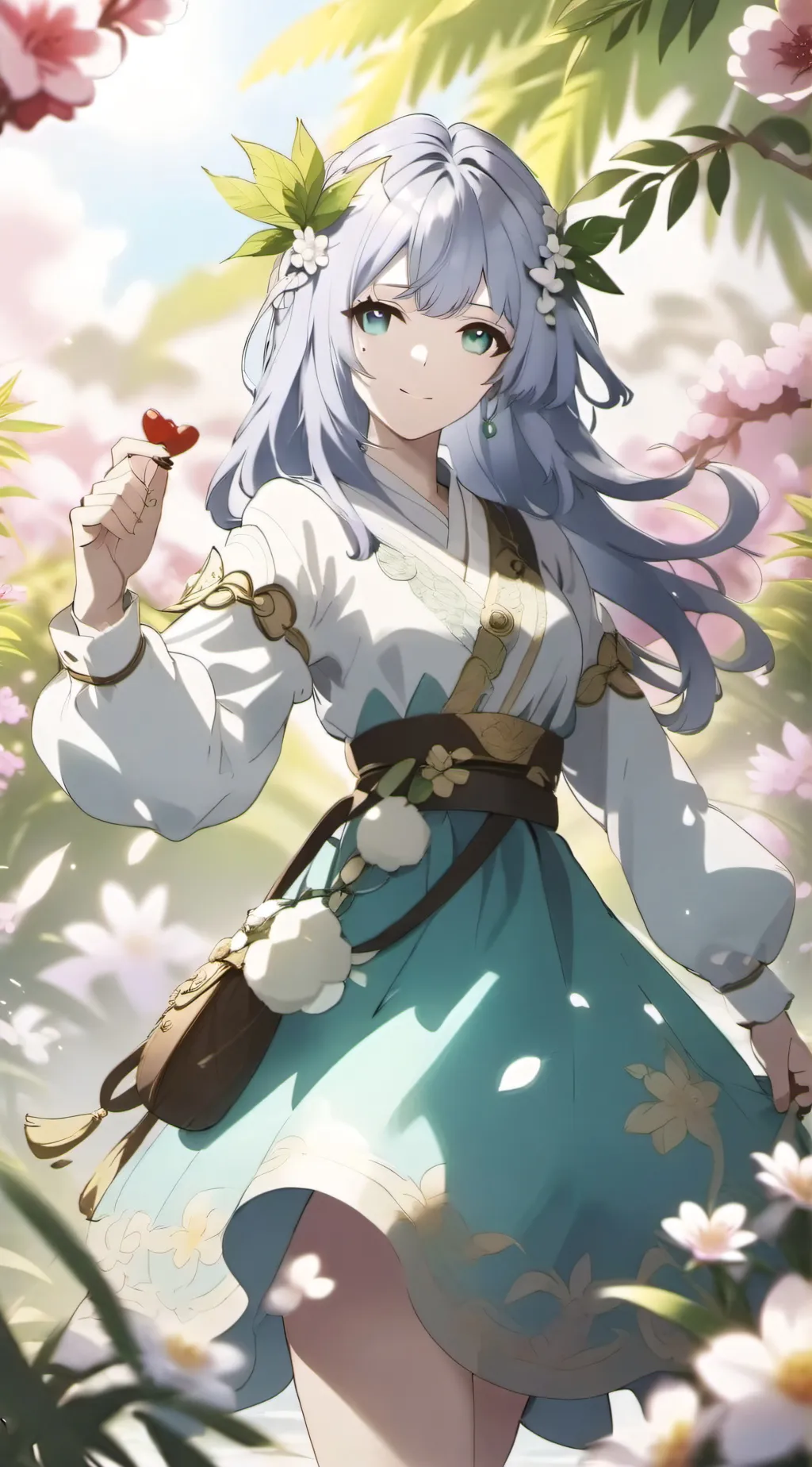 ai character: Eva  background