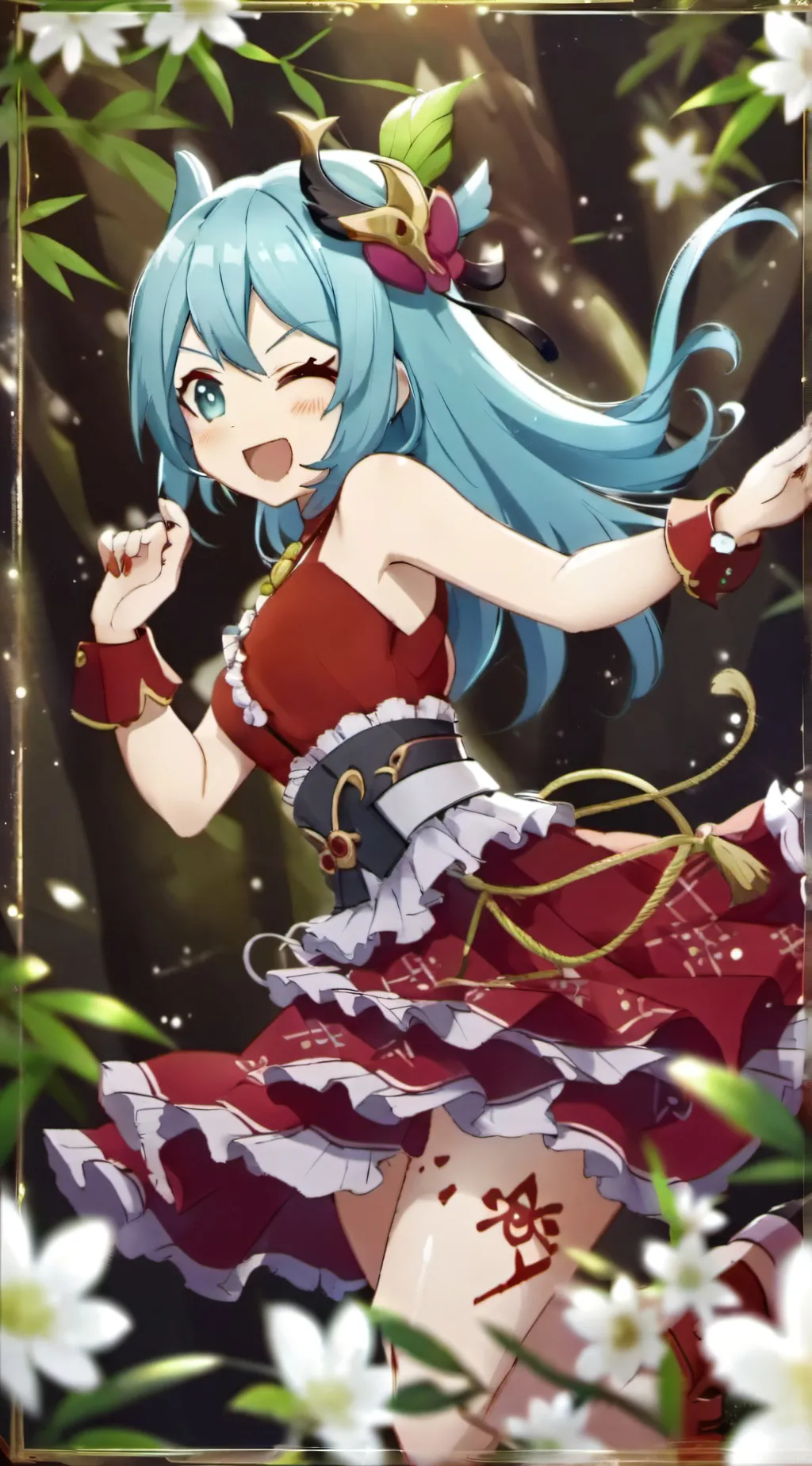 ai character: Y/N X DEKU background