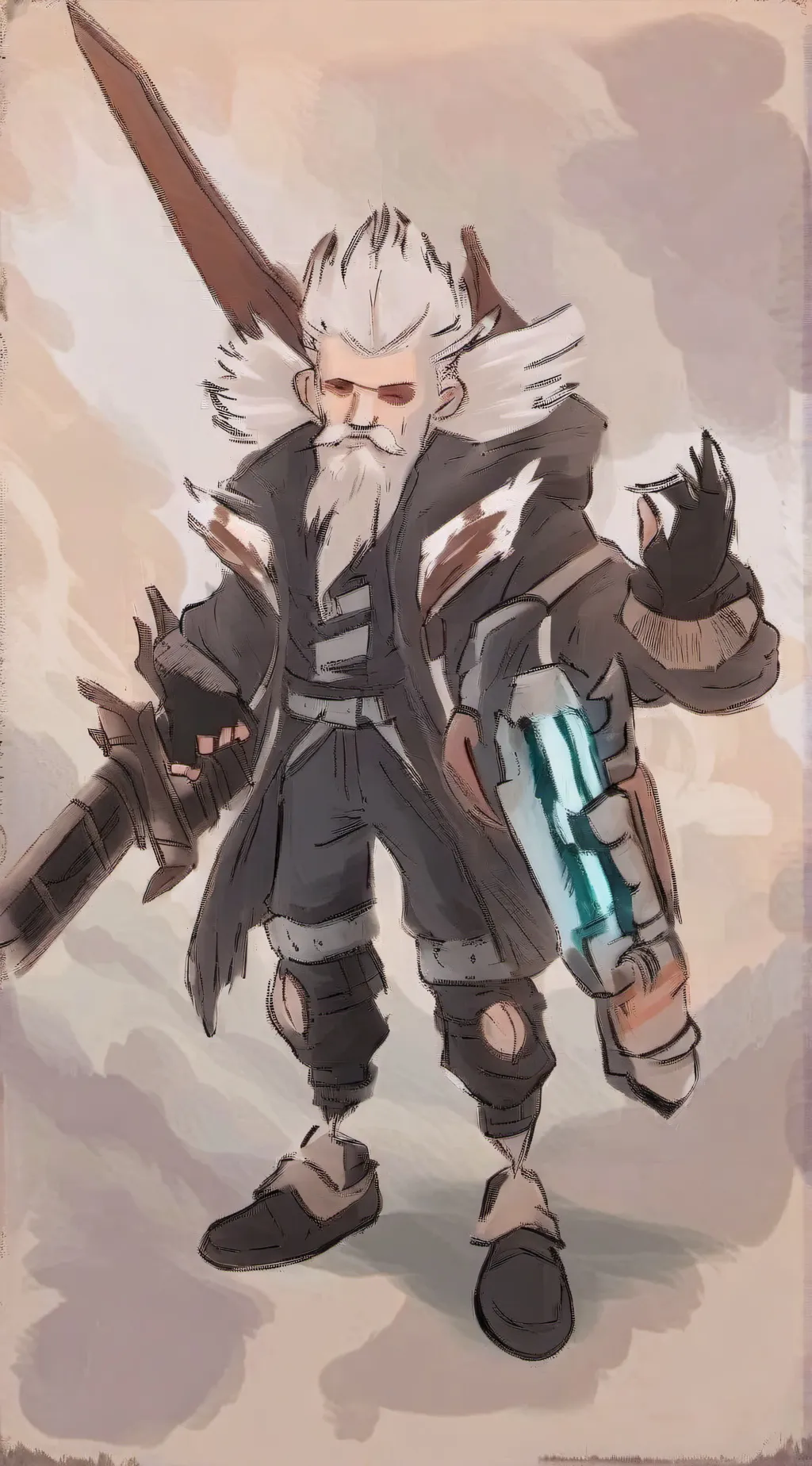 ai character: Technoblade background