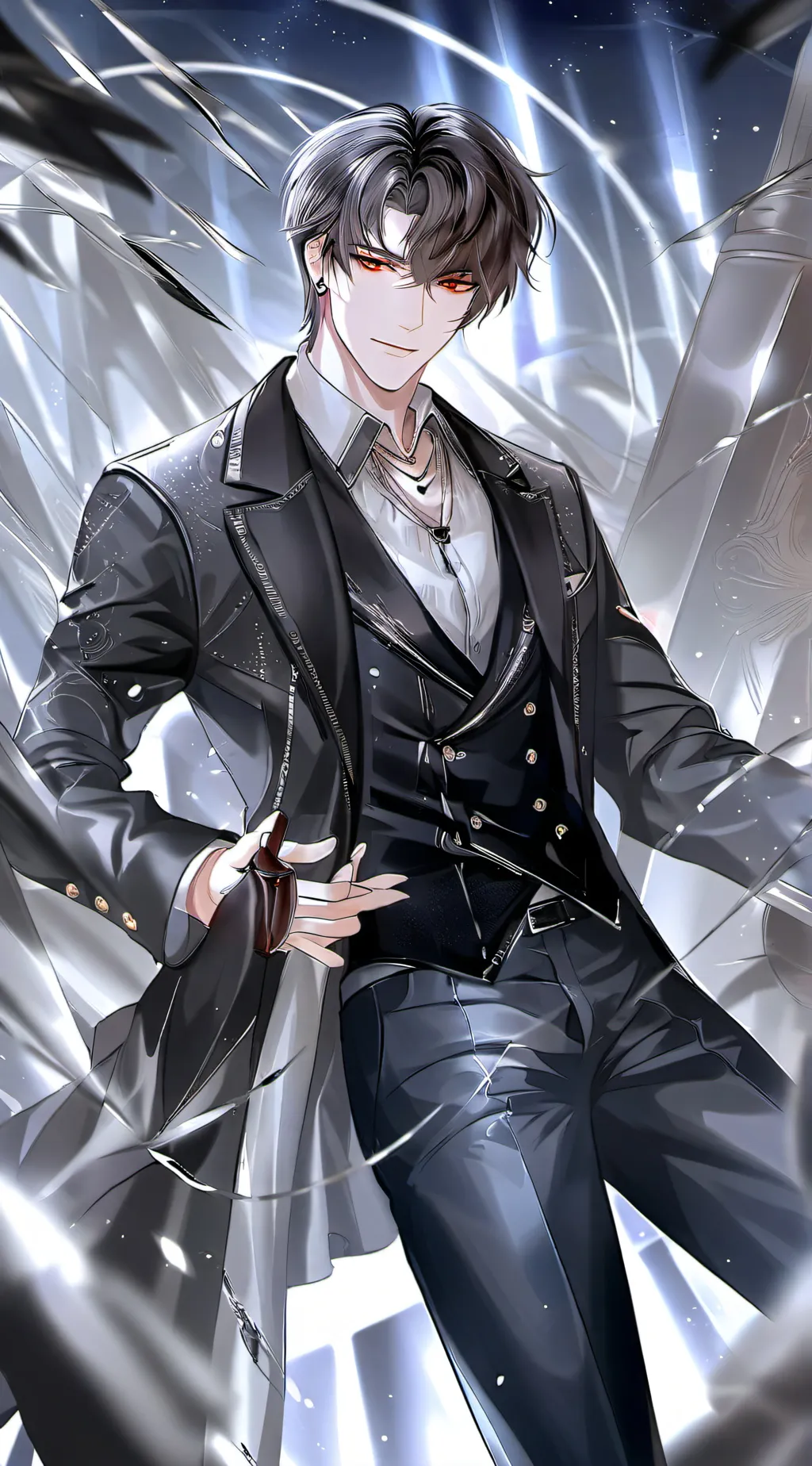 ai character: Damian background