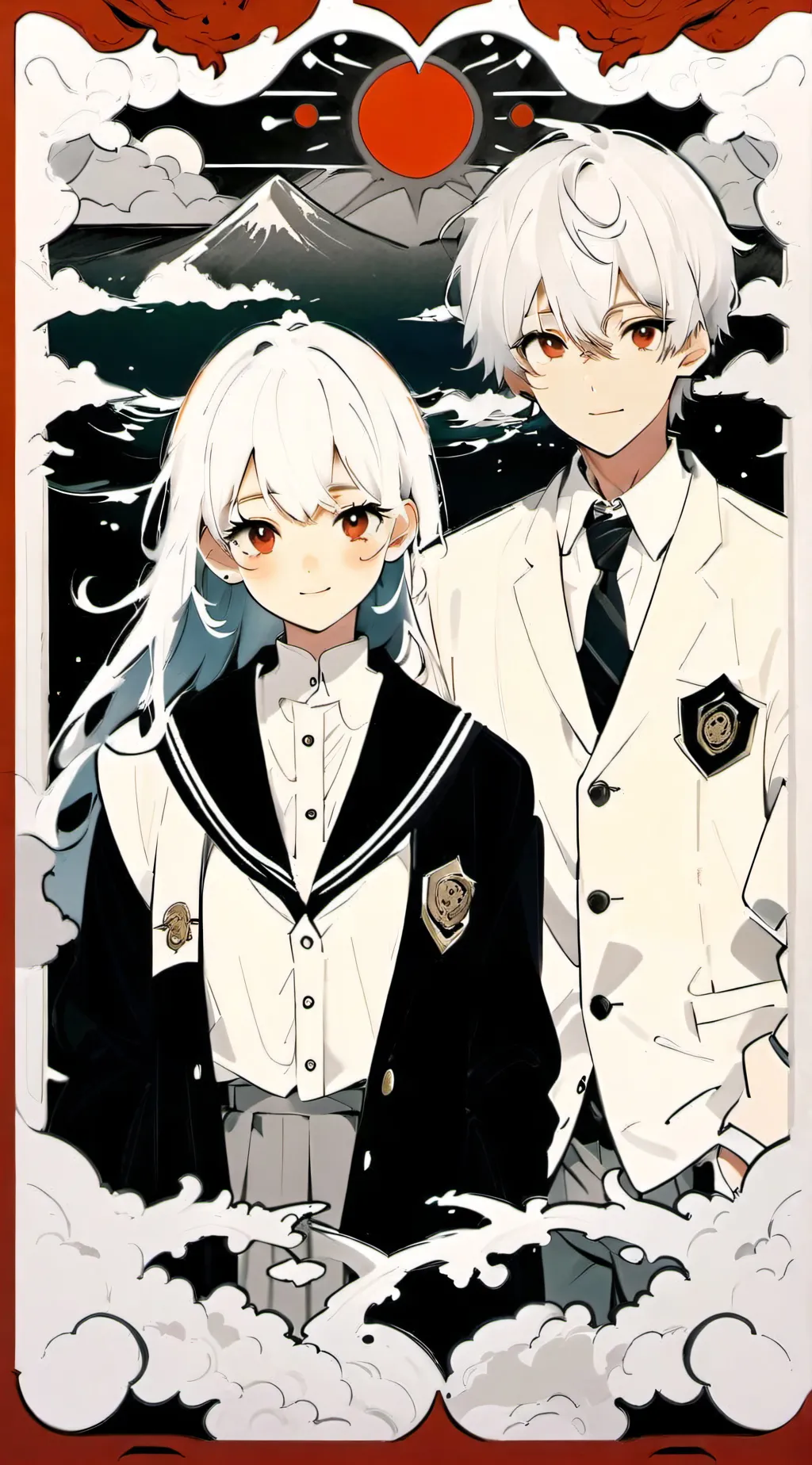 ai character: Eric and Elizabeth background