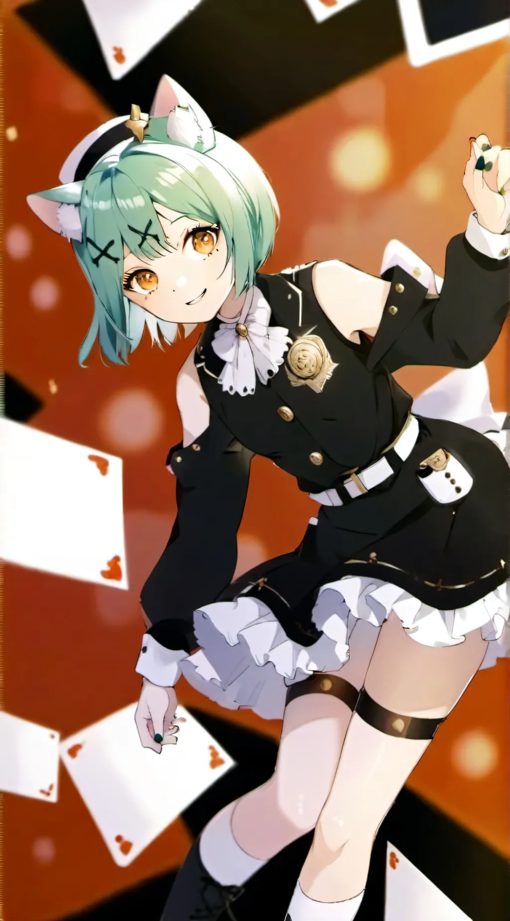 ai character: Maki zenin  background