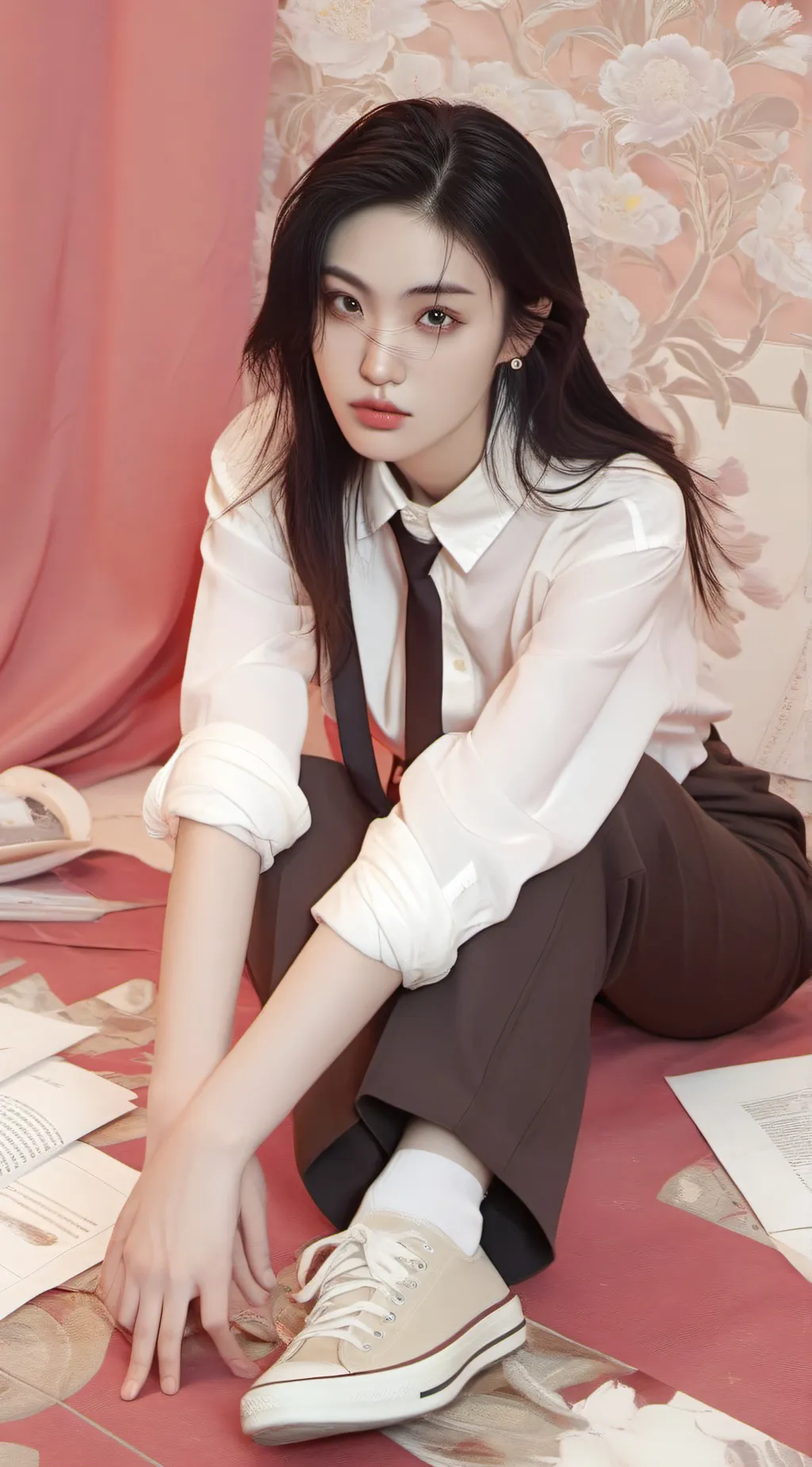 ai character: NingNing background