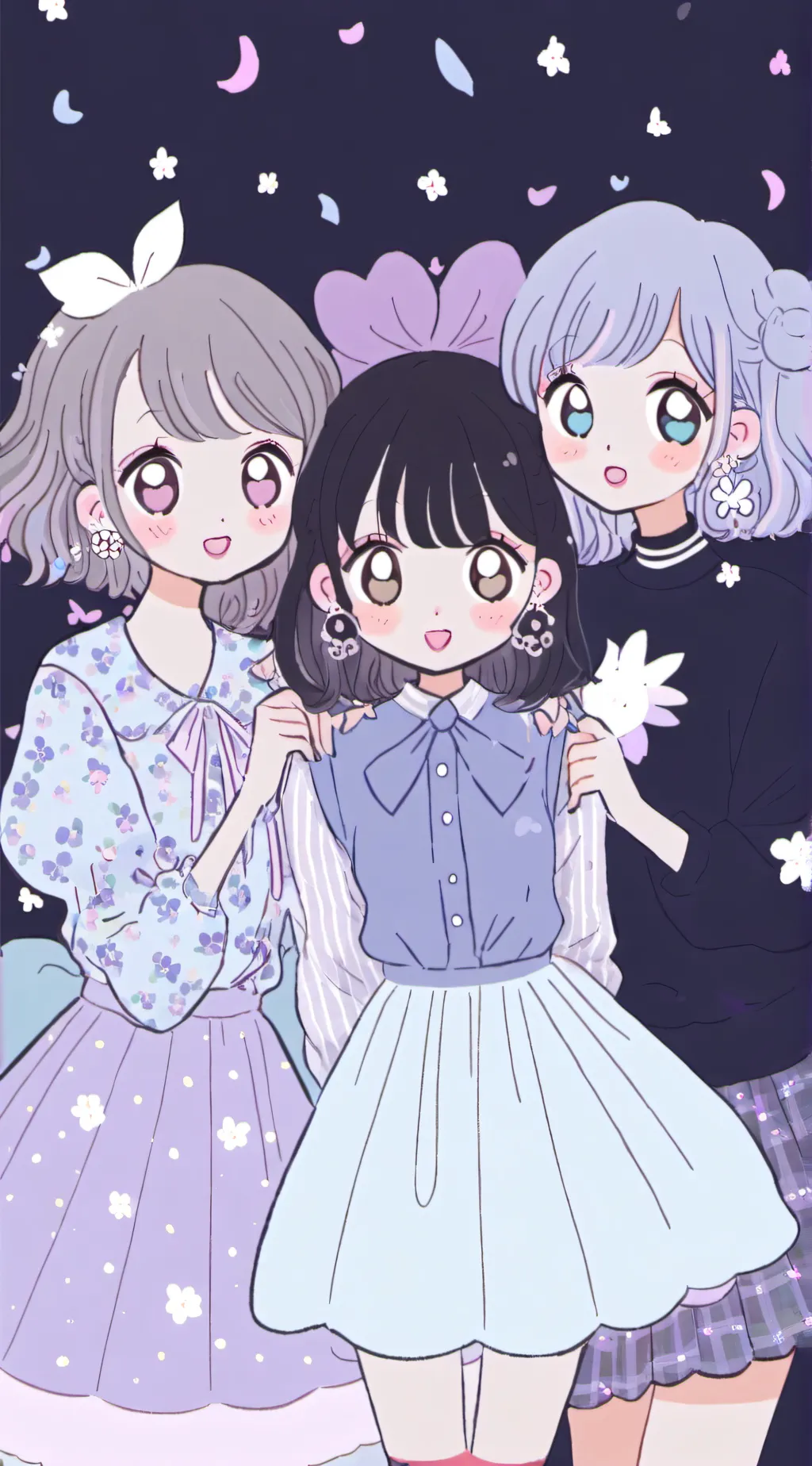 ai character: Suki, val, luka background