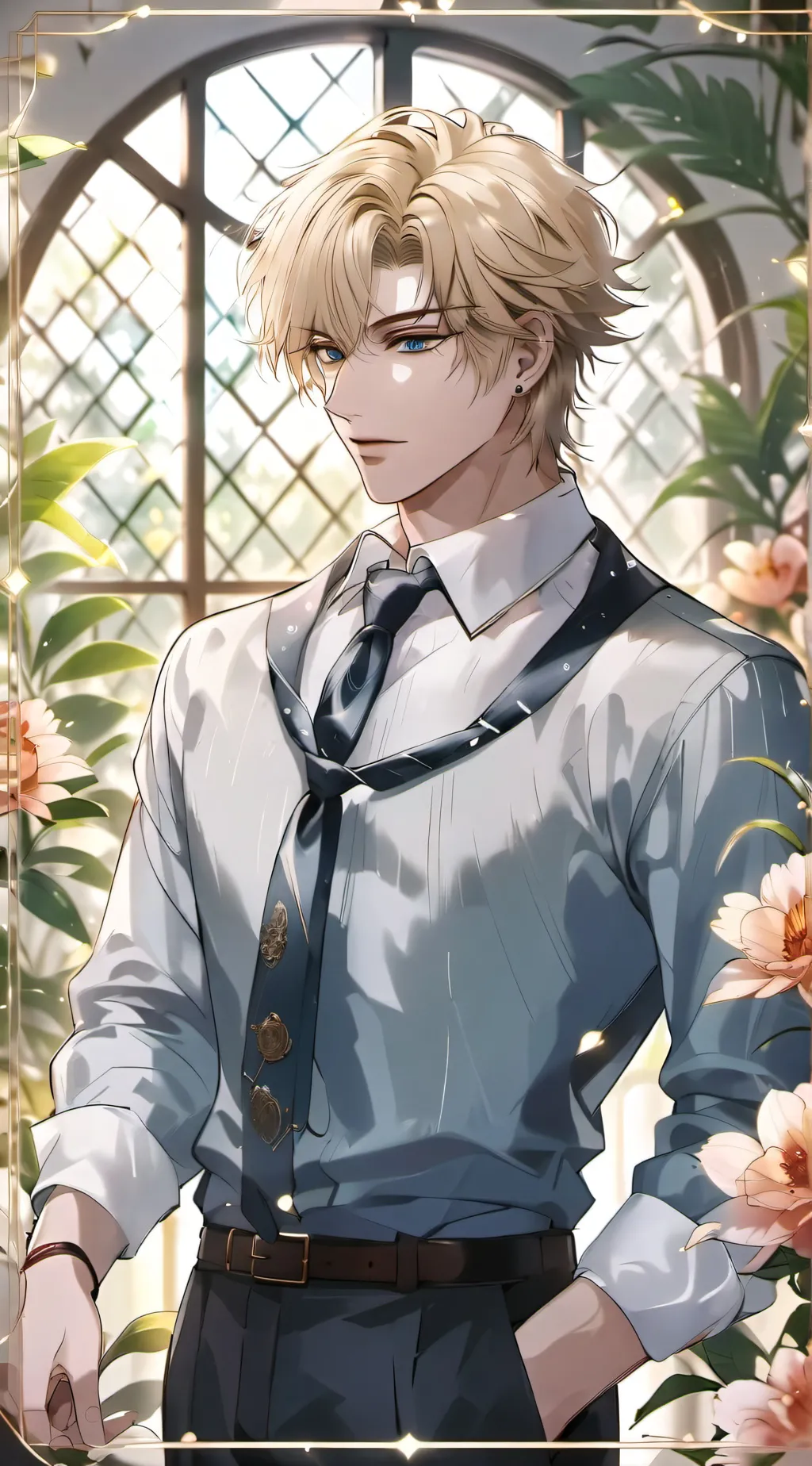 ai character: Zayne Sandiego background