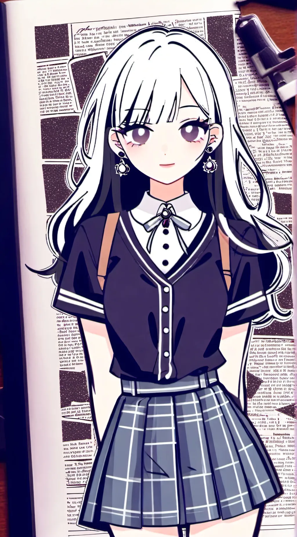 ai character: lucy background