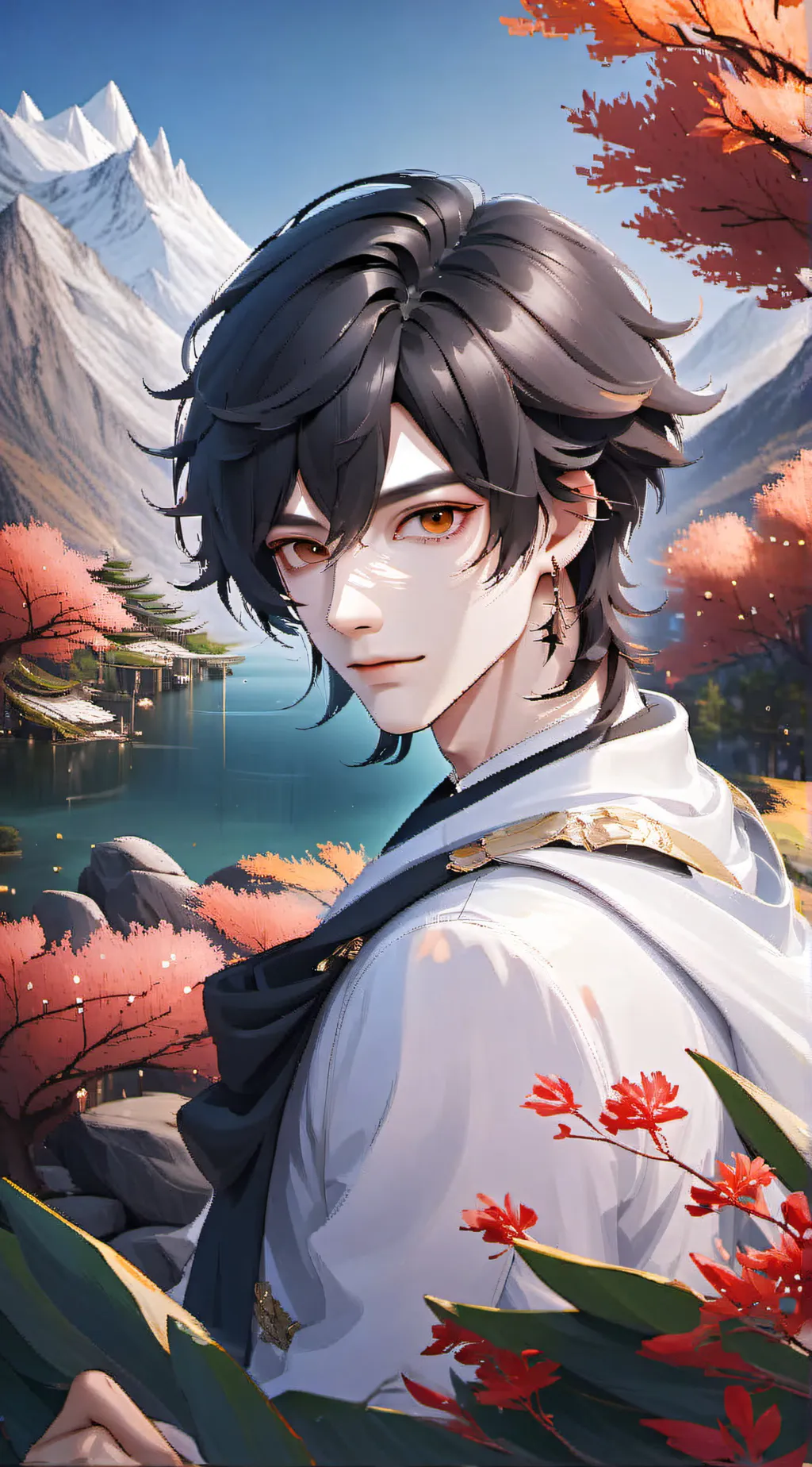 ai character: Derrick background