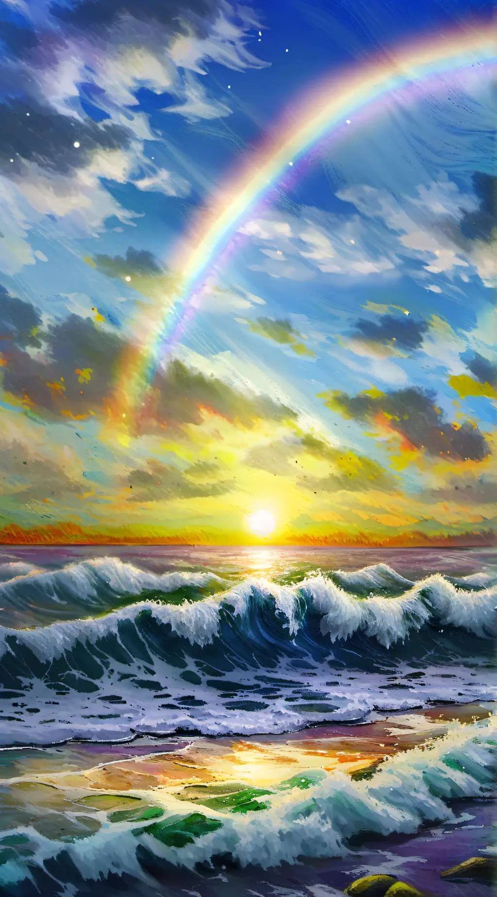 ai character: ORANGE x Cyanandfa background