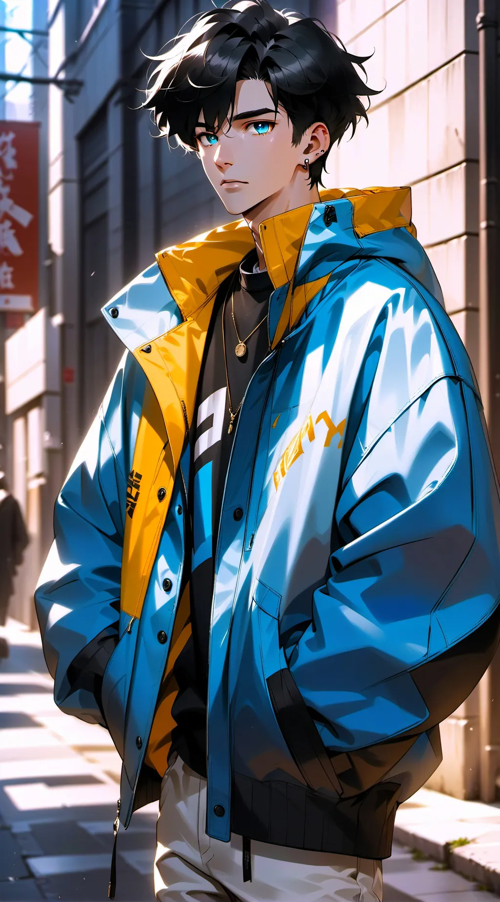 ai character: Kai background