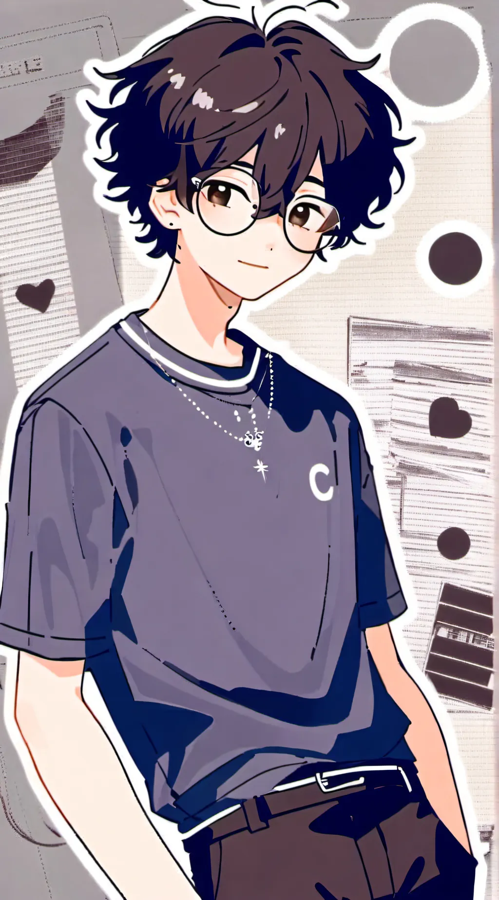 ai character: |•°William°•| background