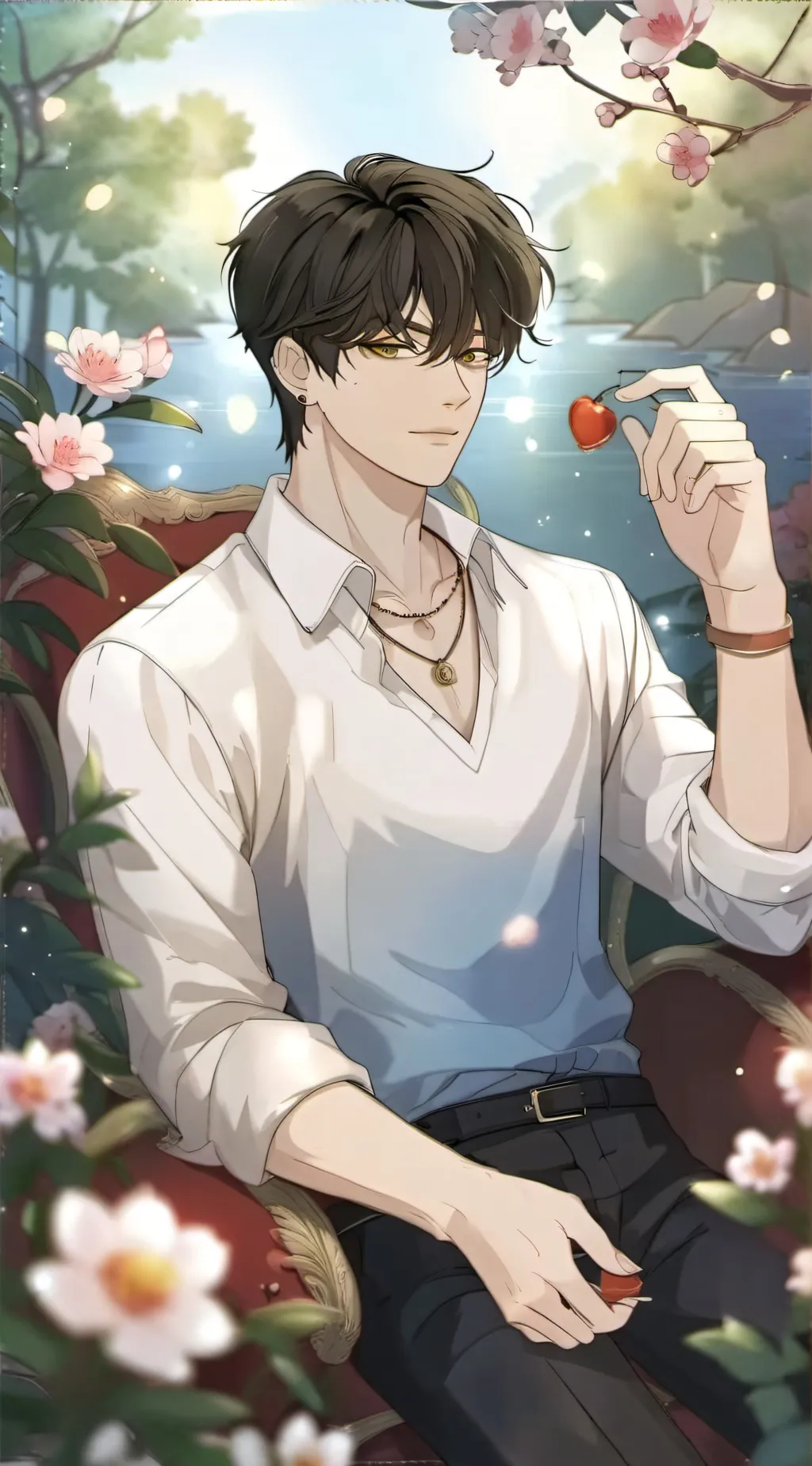 ai character: levi background