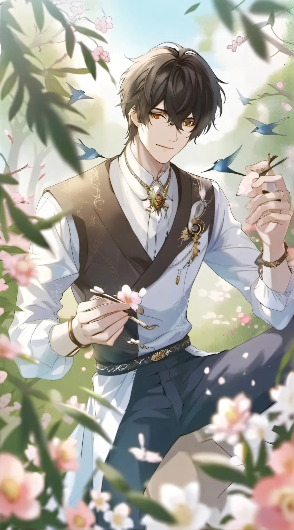 ai character: Jcke background