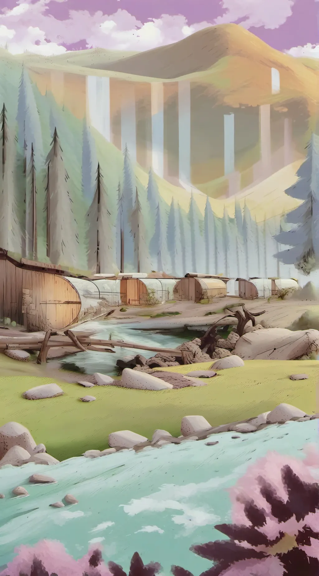 ai character: escuela de belp background