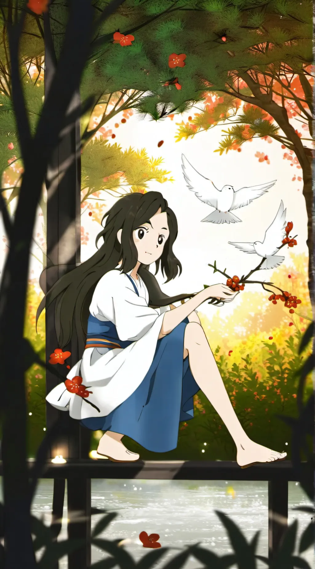 ai character: Victoria background