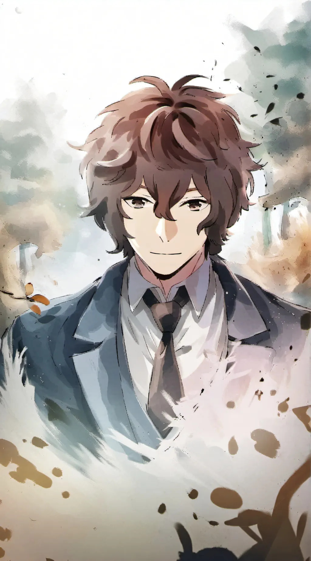 ai character: Dazai  background