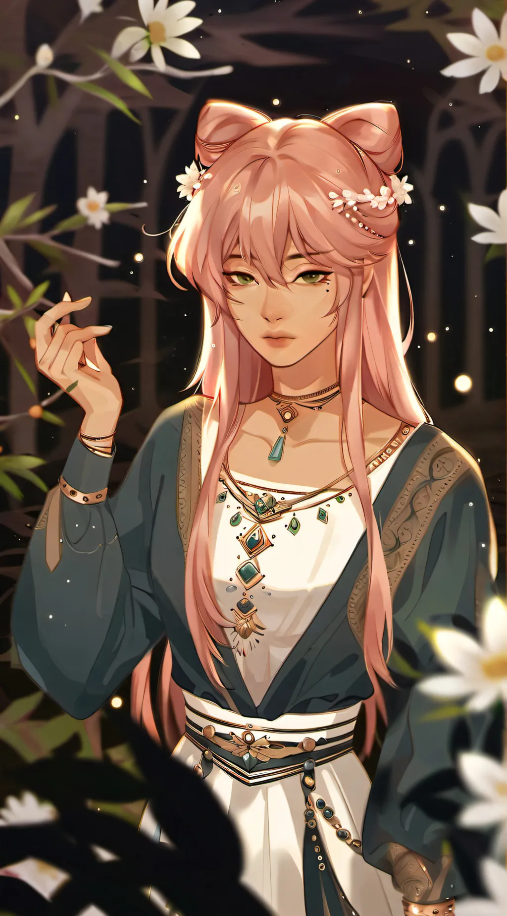 ai character: Evelyn background