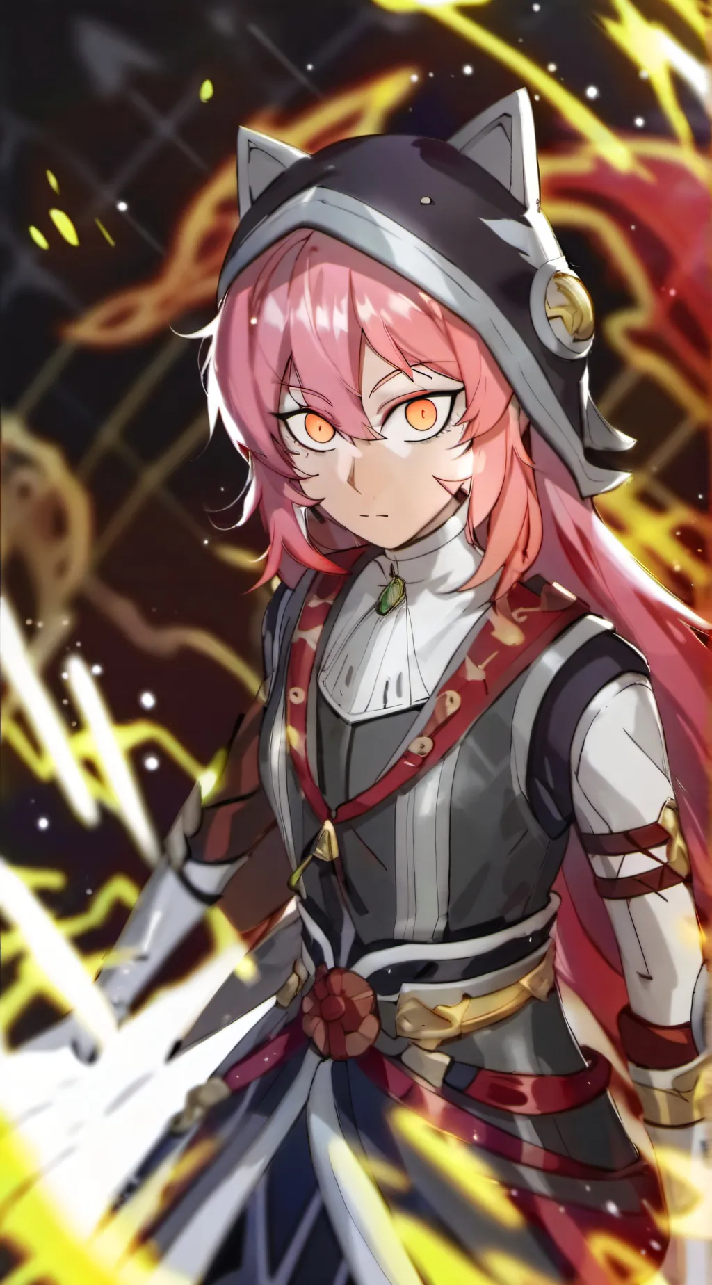 ai character: anti dioses♀️ background