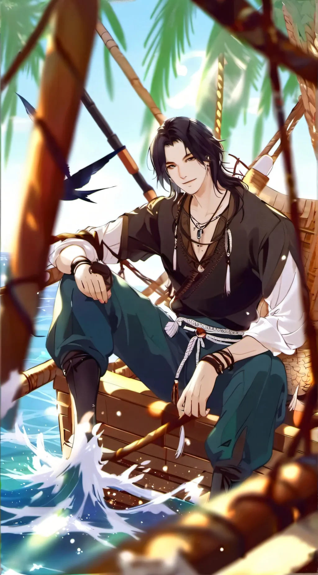 ai character: ben background