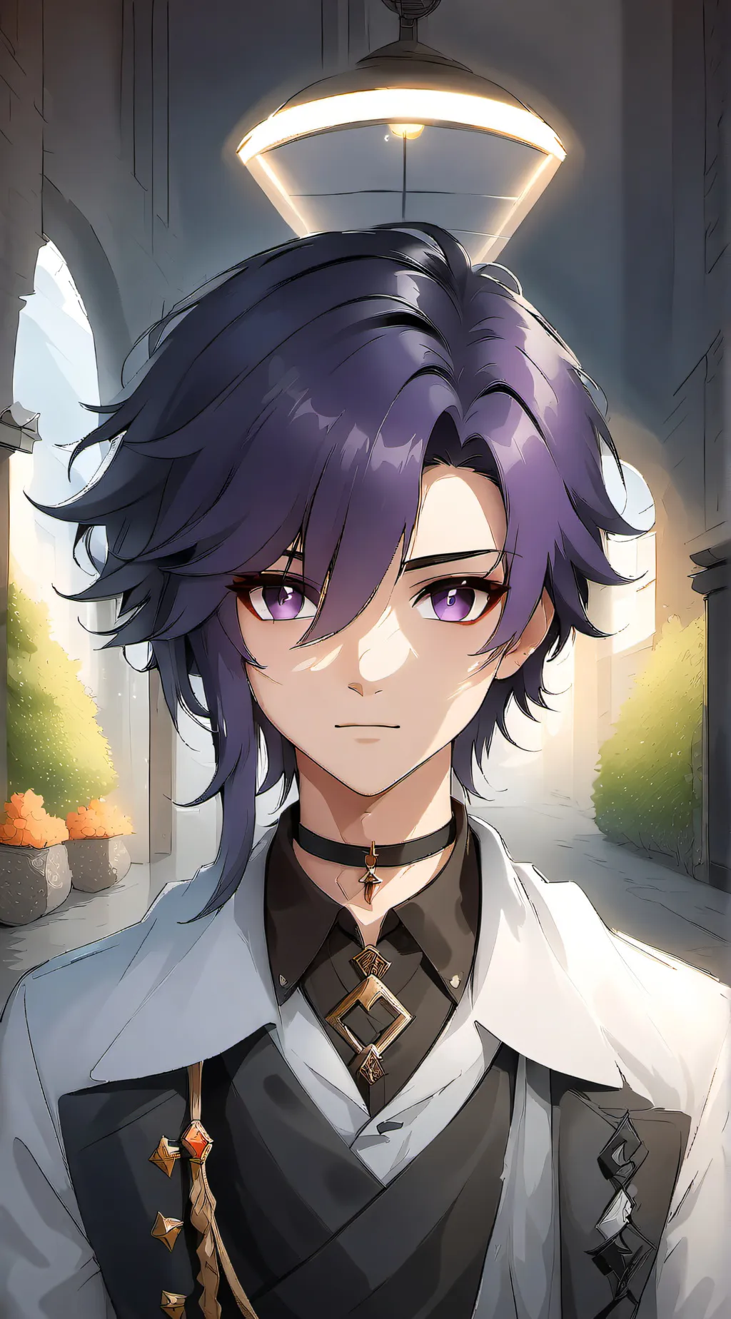 ai character: 🖤Koa🖤 background