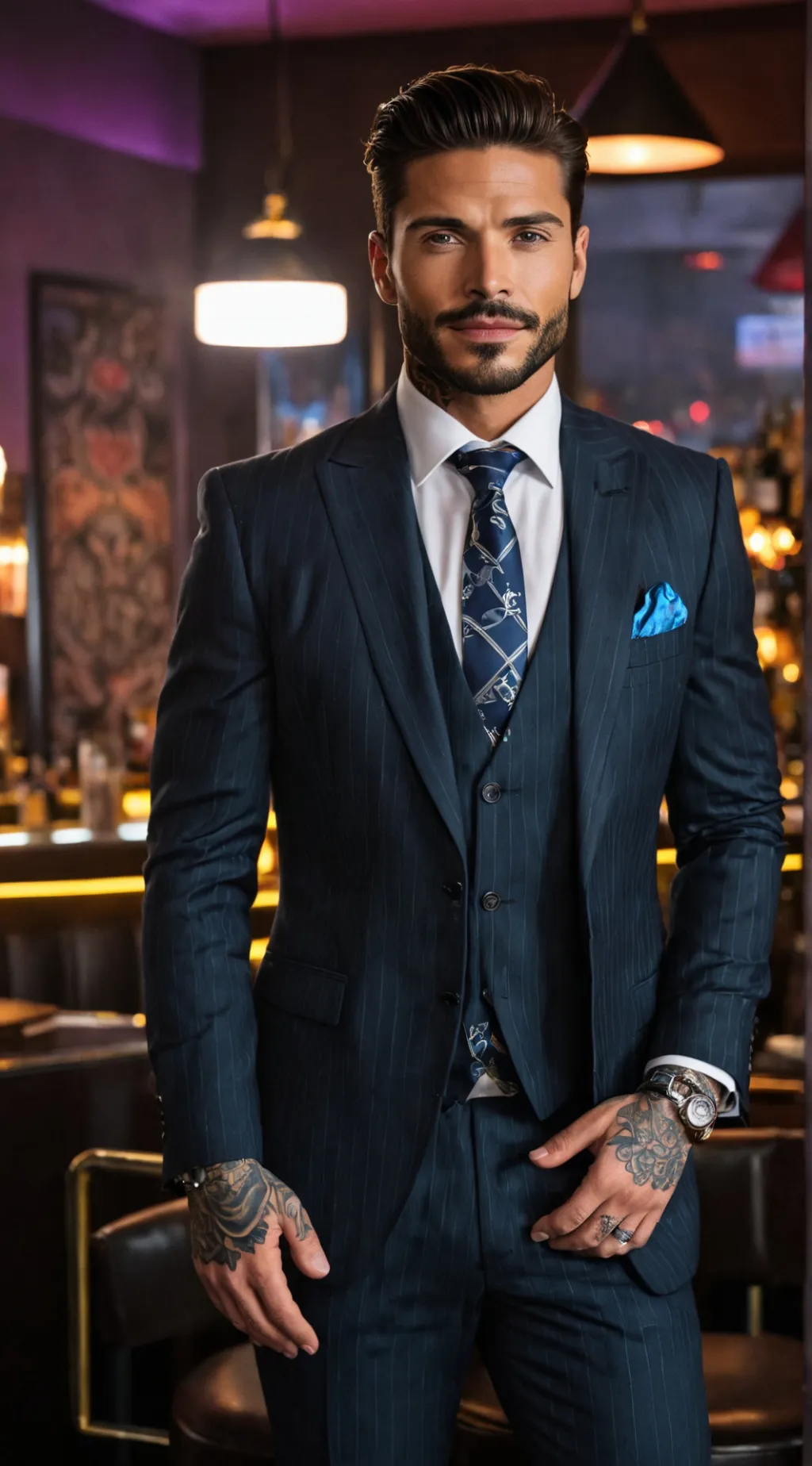 ai character: Devin Grant background