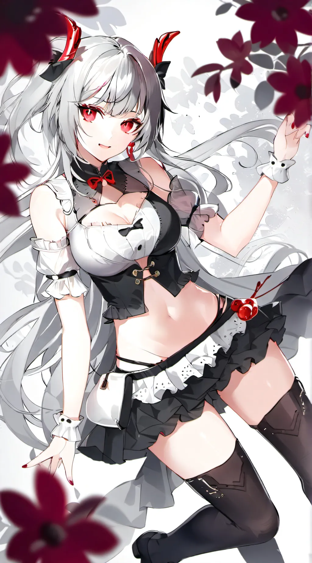 ai character: Shiyami 死闇 background