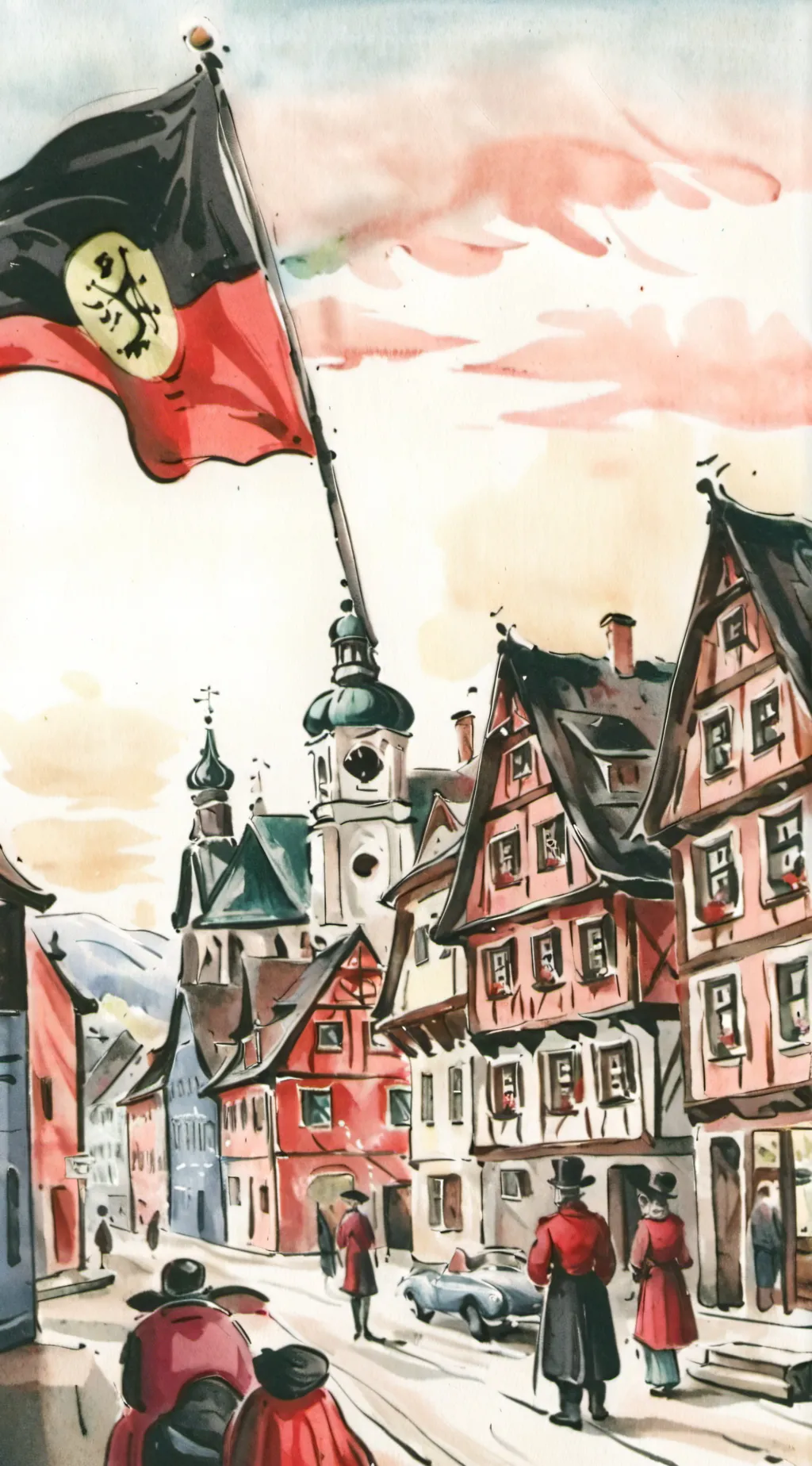 ai character: germany background