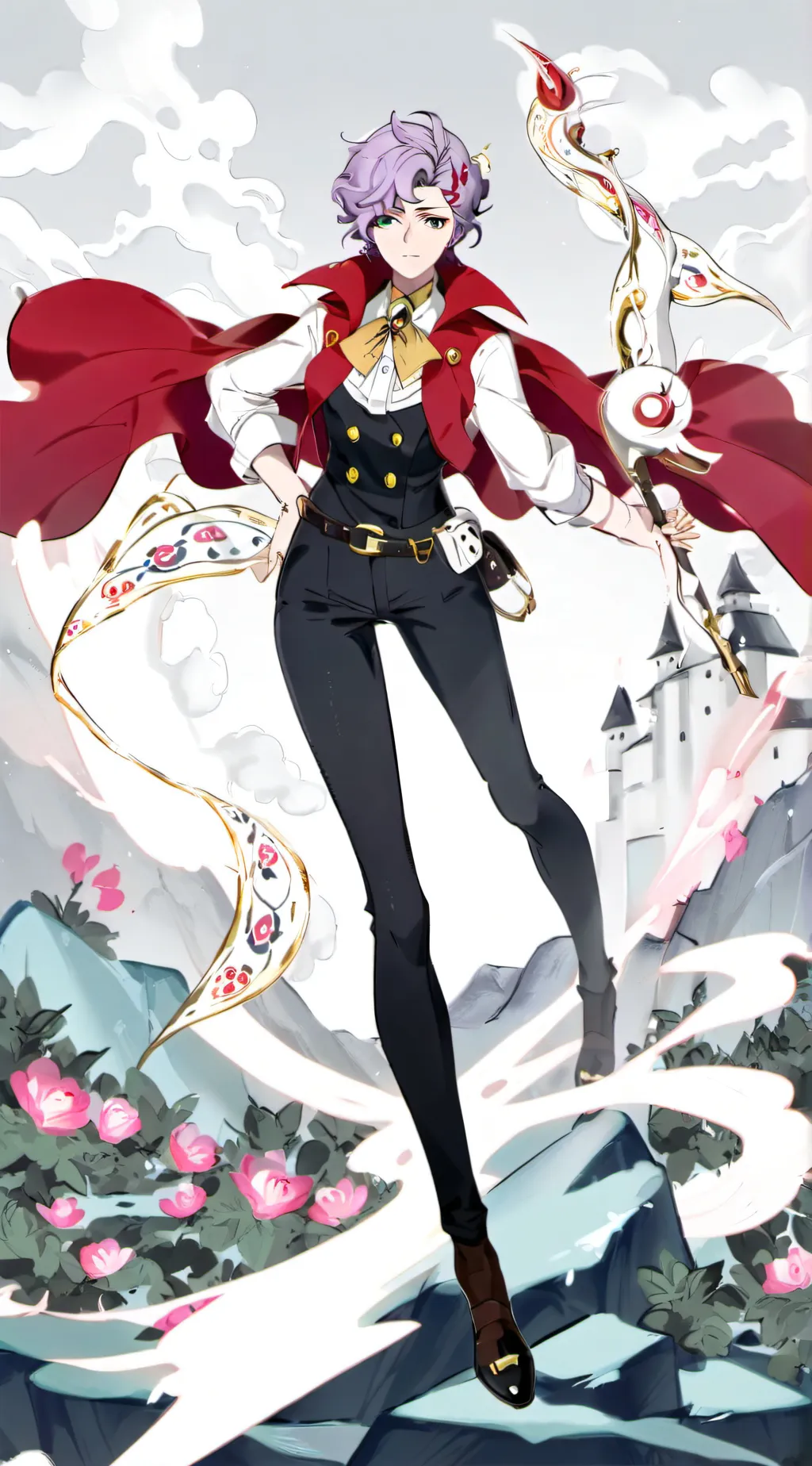 ai character: Croix Meridies background