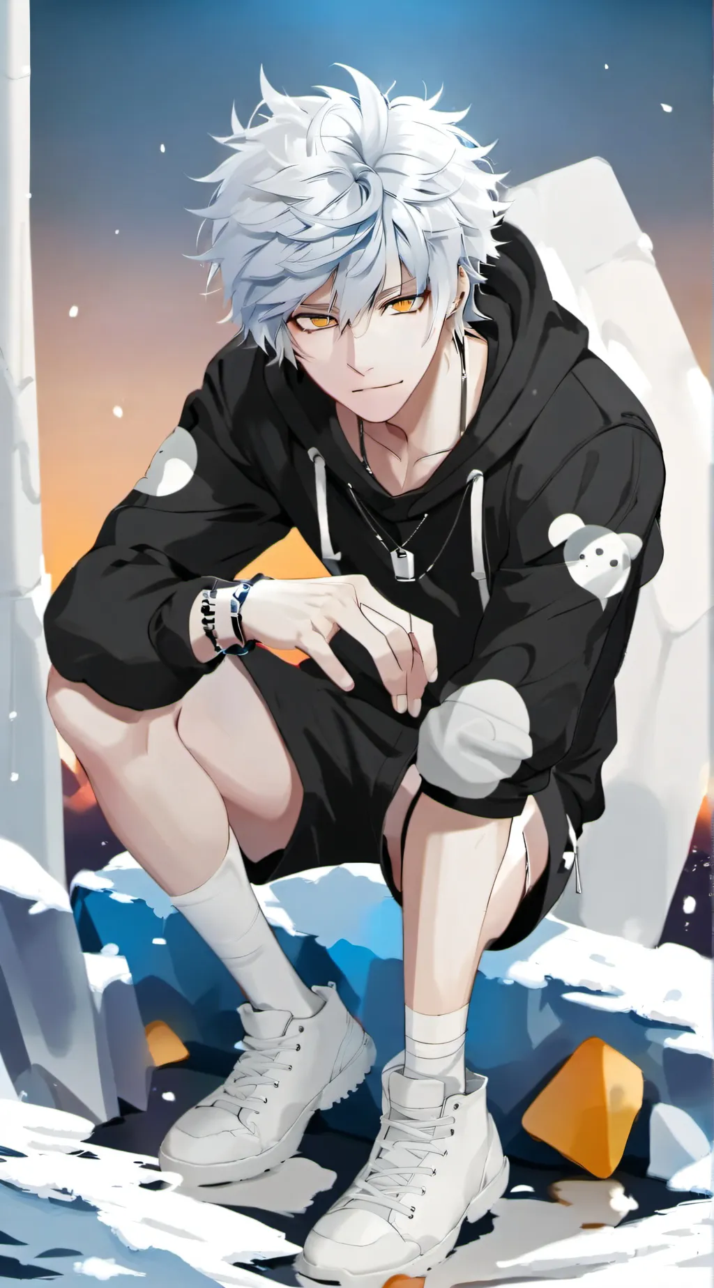 ai character: Marcus background