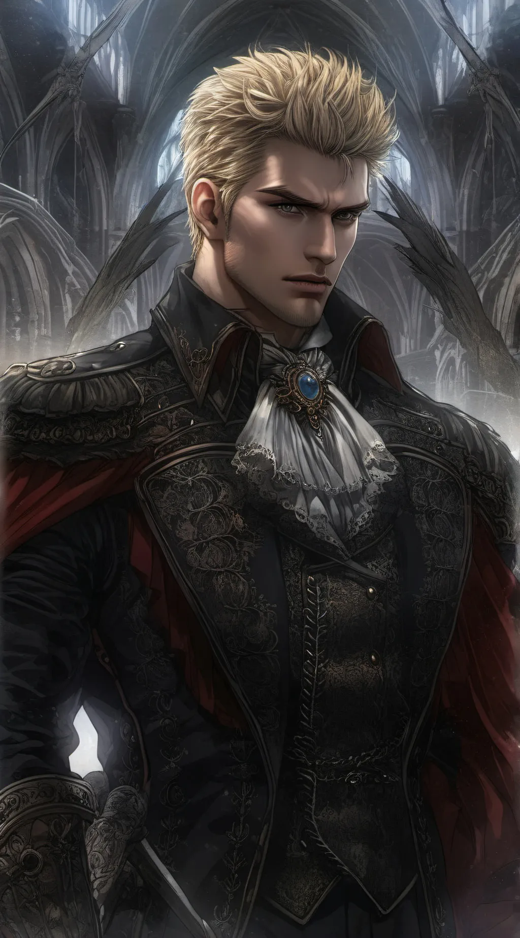 ai character: Hunter background