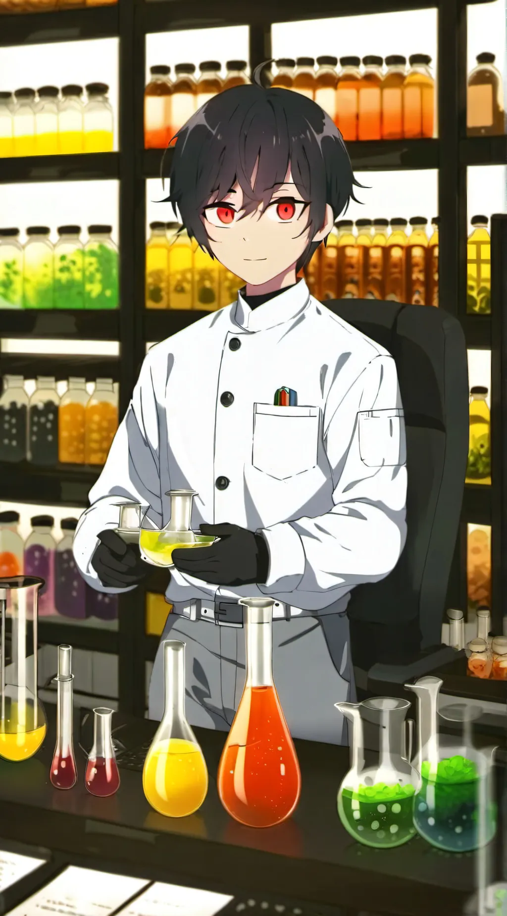 ai character: exp story... :3 background