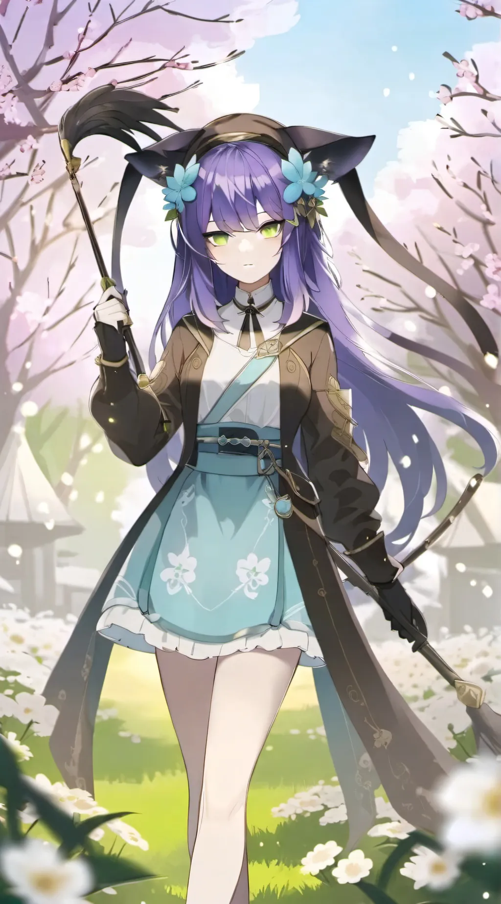 ai character: Your maid Rika background