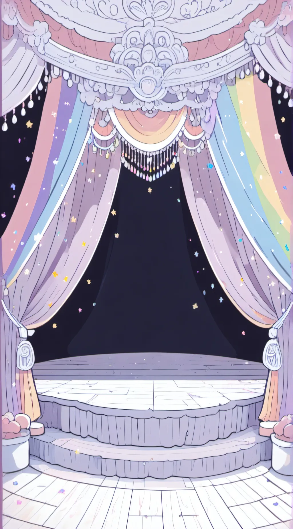 ai character: Sunshines FunLand! background